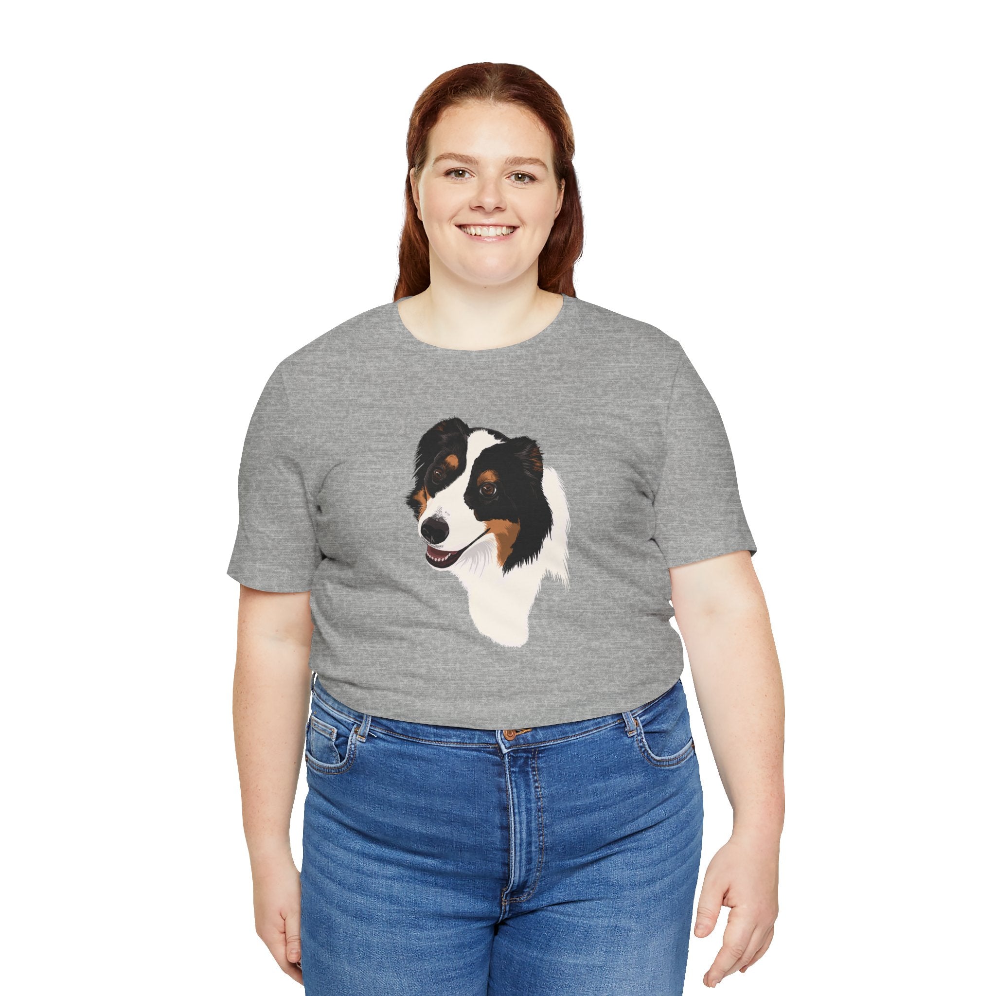 Loyal Sheepdog Portrait | Unisex T-Shirt