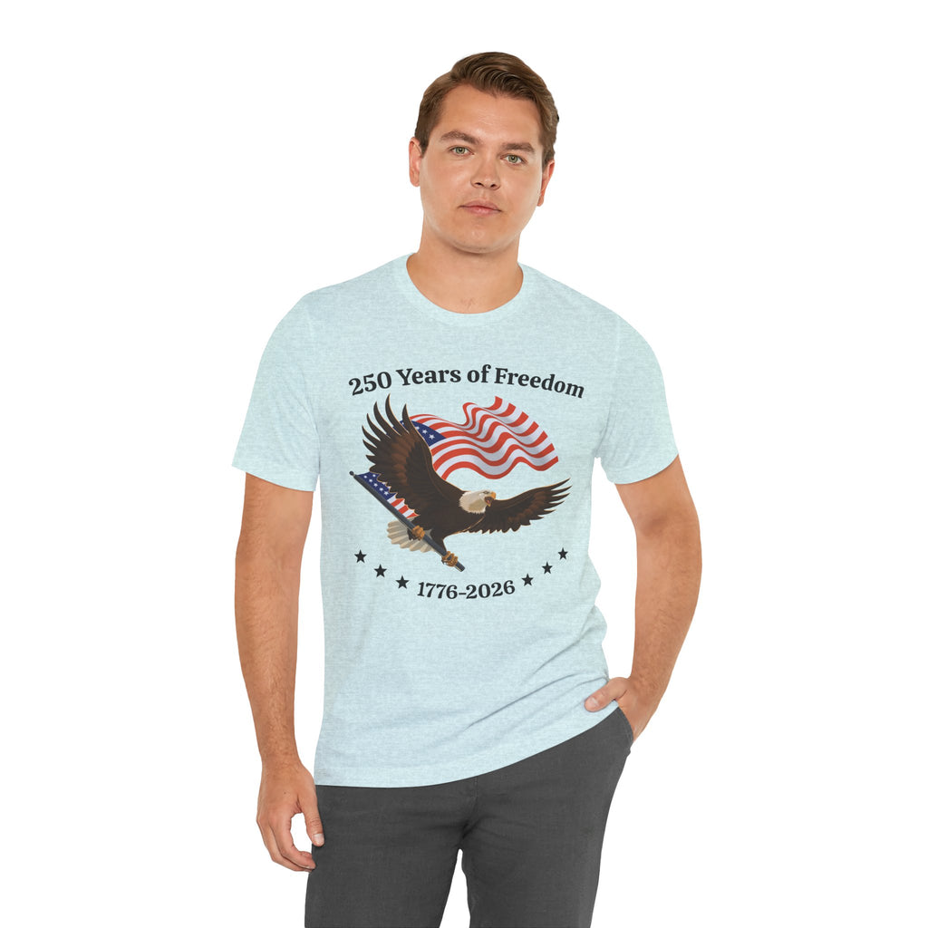 America 250th Anniversary Eagle | White Unisex T-Shirt