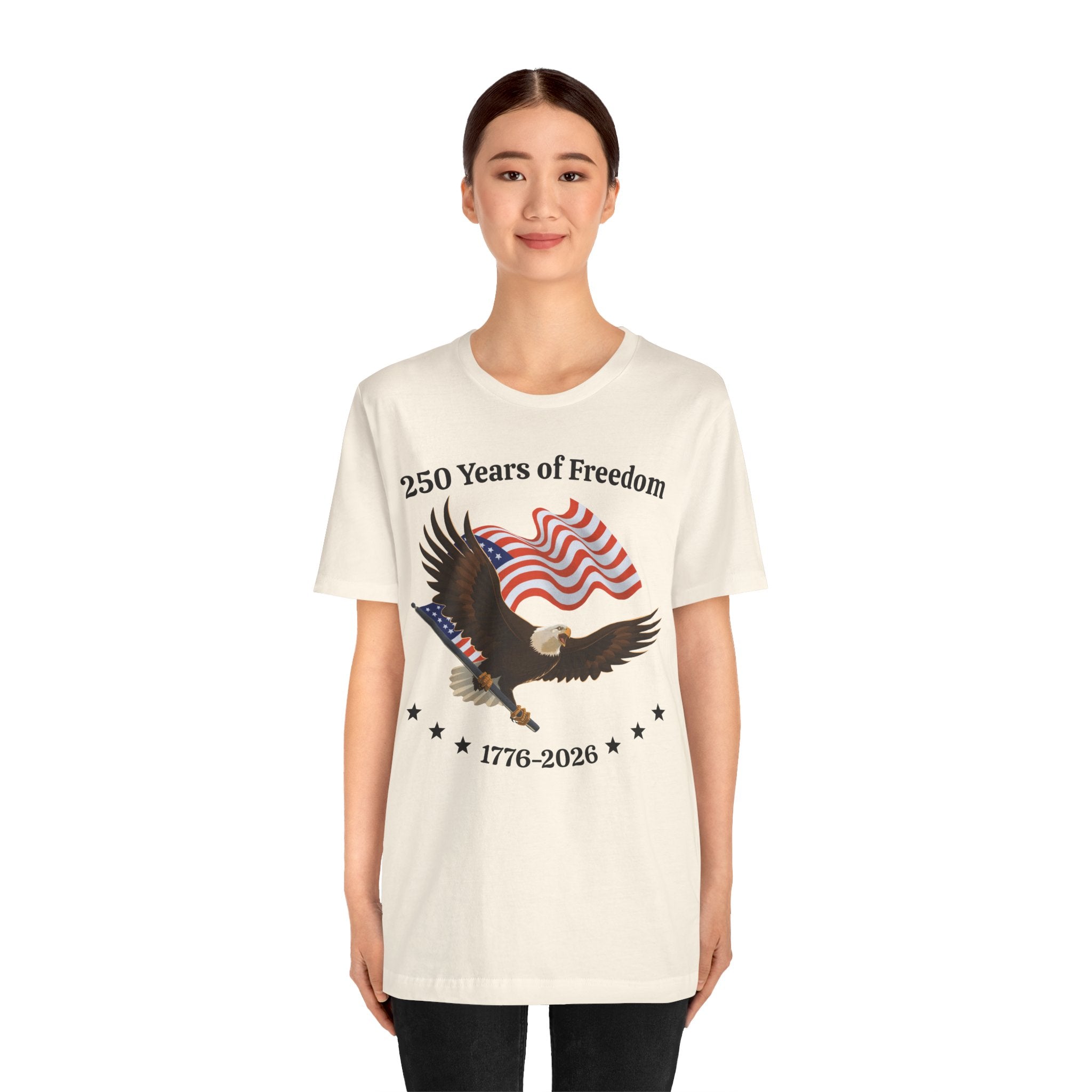 America 250th Anniversary Eagle | White Unisex T-Shirt