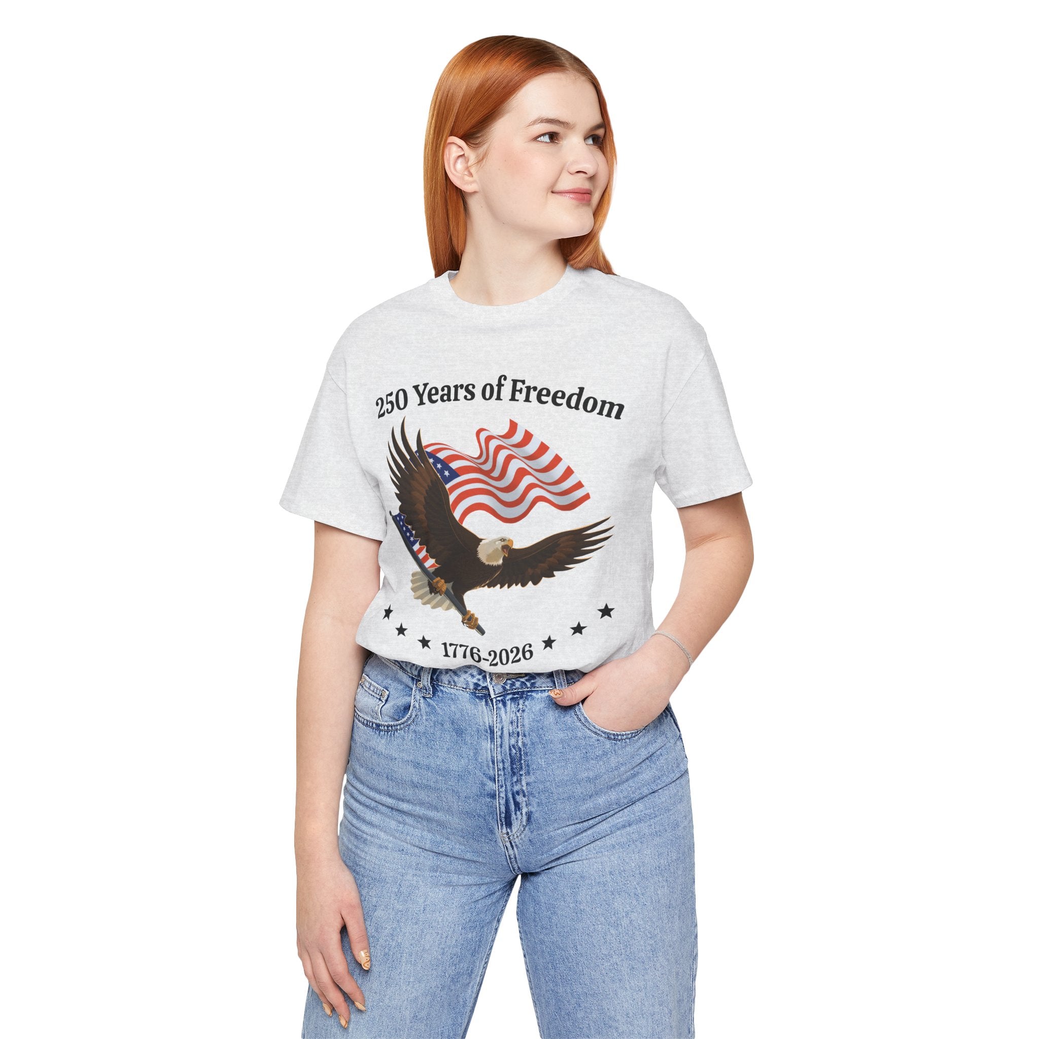 America 250th Anniversary Eagle | White Unisex T-Shirt