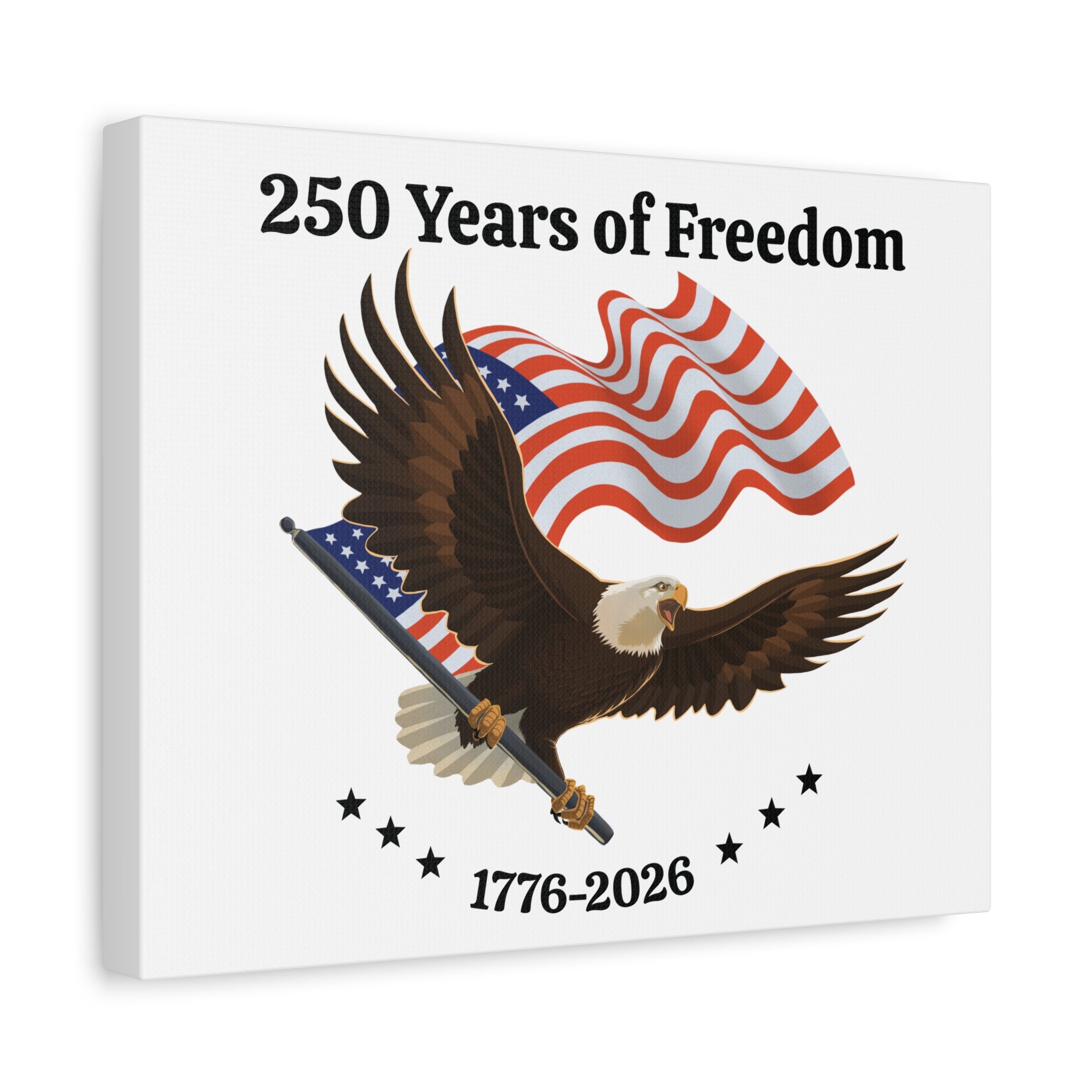 America 250th Anniversary Eagle | Canvas Print