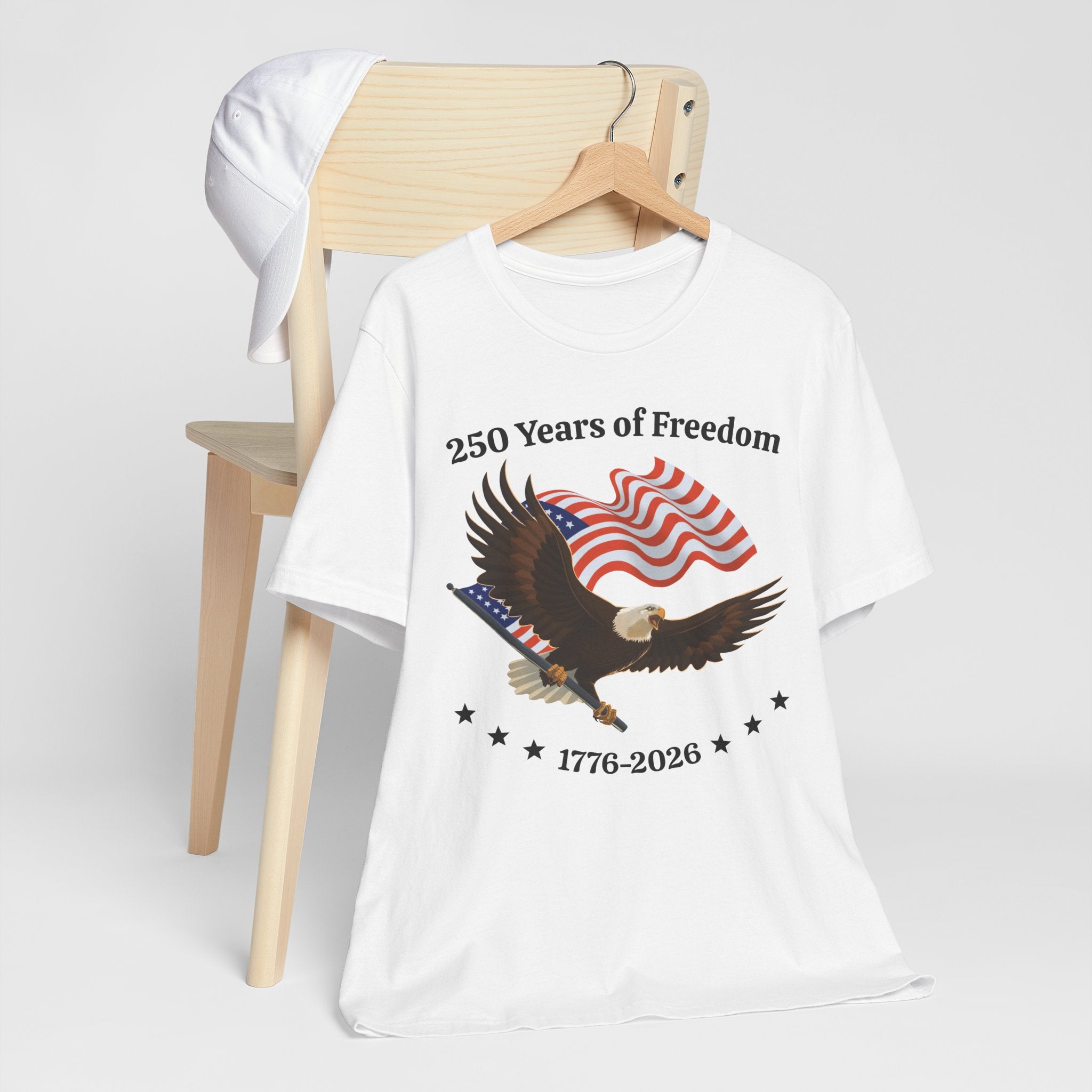 America 250th Anniversary Eagle | White Unisex T-Shirt