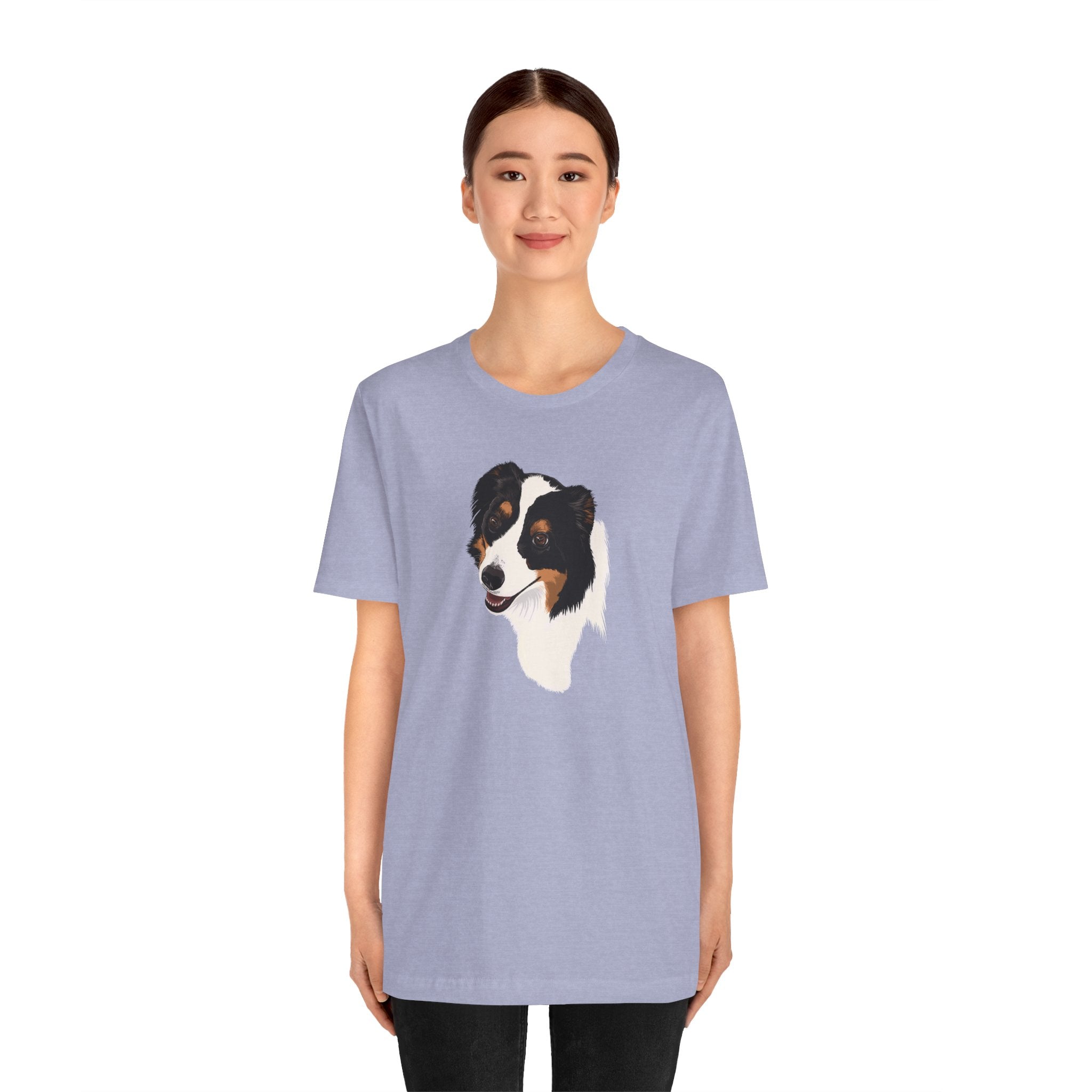 Loyal Sheepdog Portrait | Unisex T-Shirt