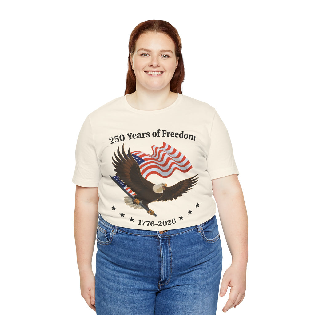 America 250th Anniversary Eagle | White Unisex T-Shirt