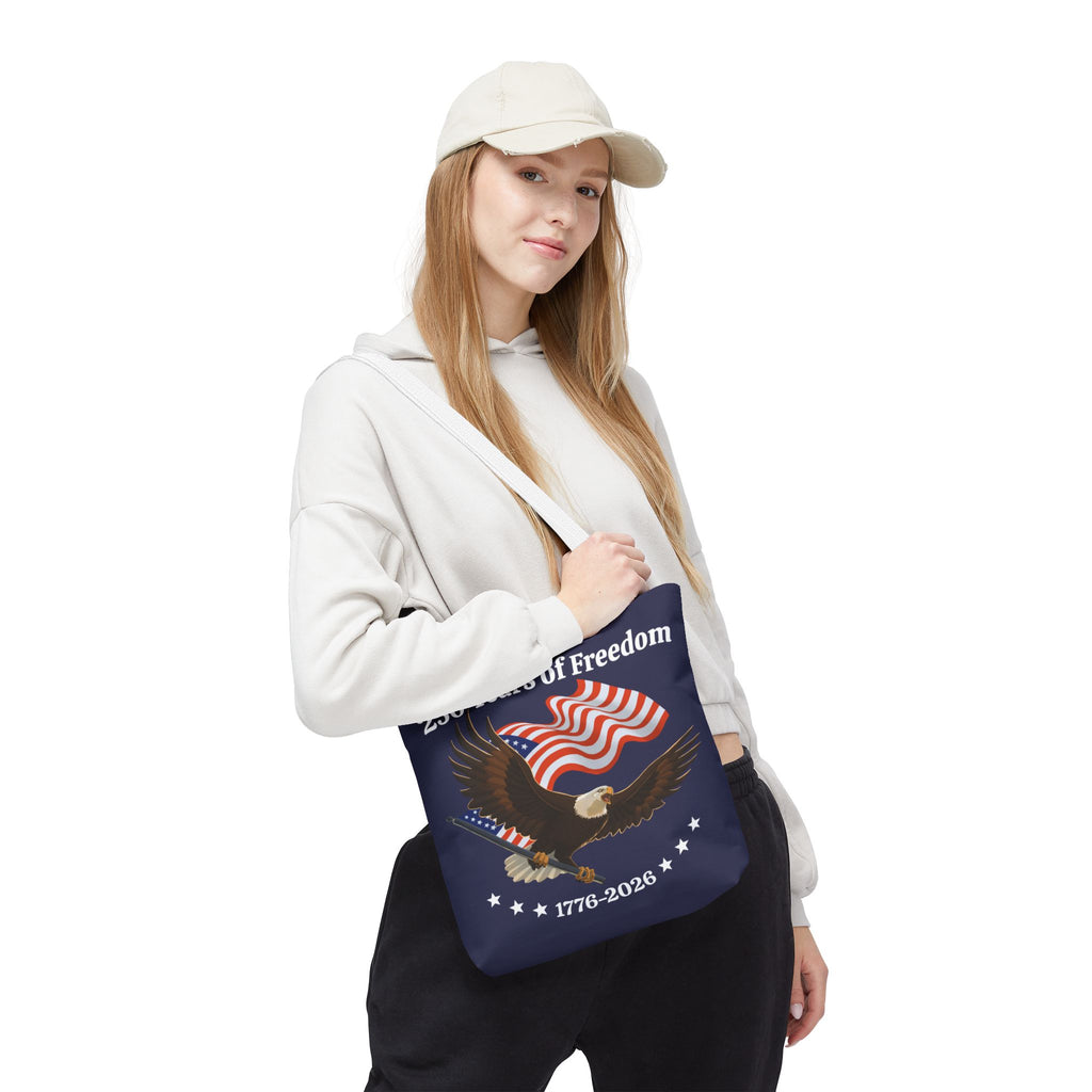 America 250th Anniversary Eagle | Blue Tote Bag