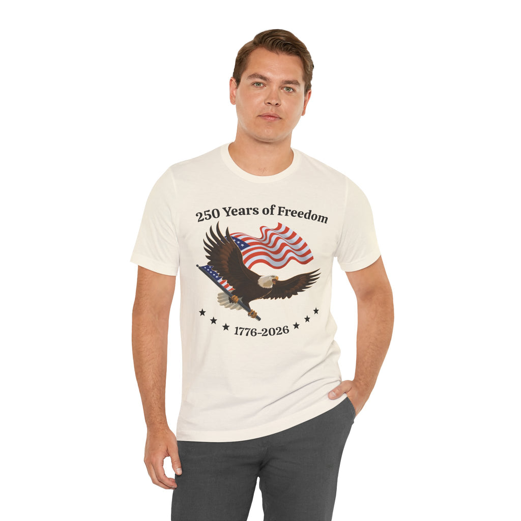 America 250th Anniversary Eagle | White Unisex T-Shirt