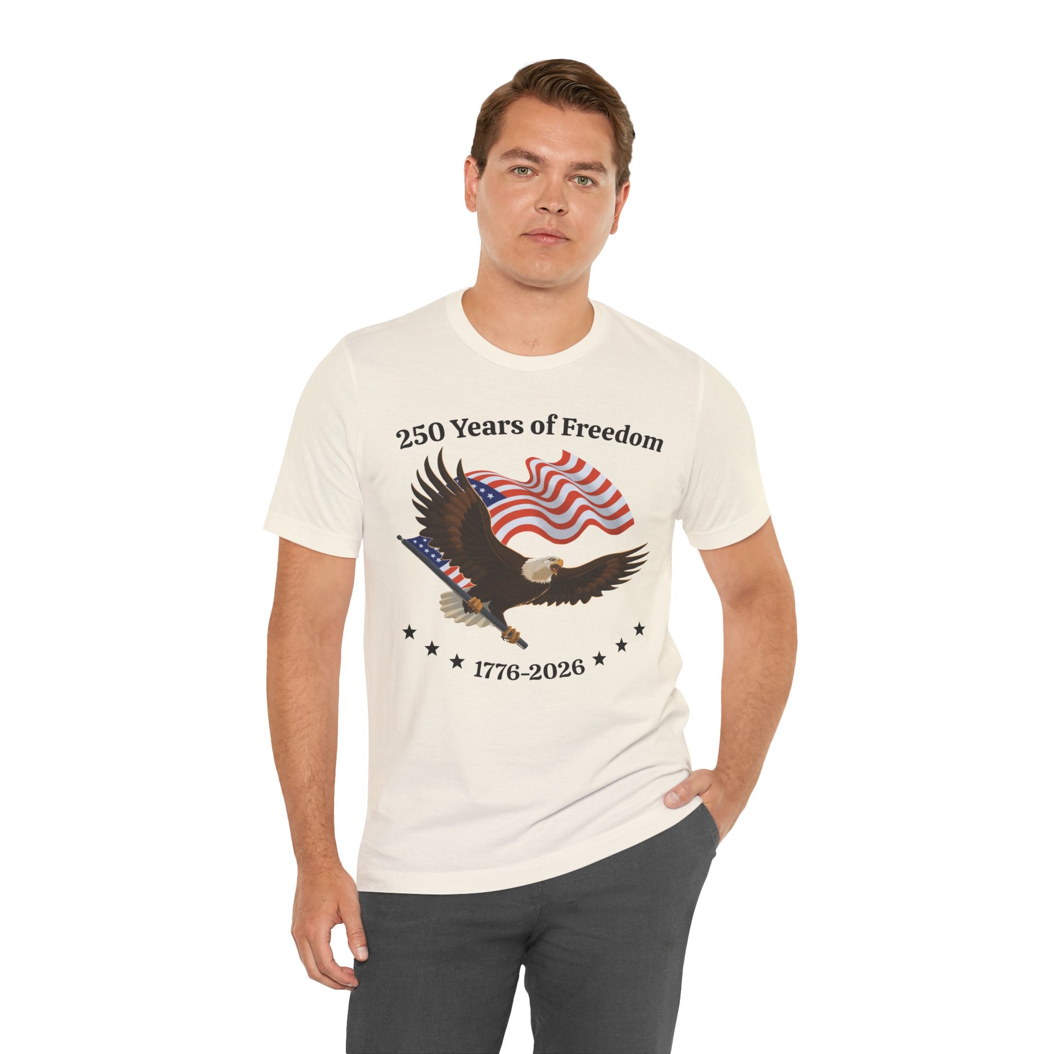 America 250th Anniversary Eagle | White Unisex T-Shirt