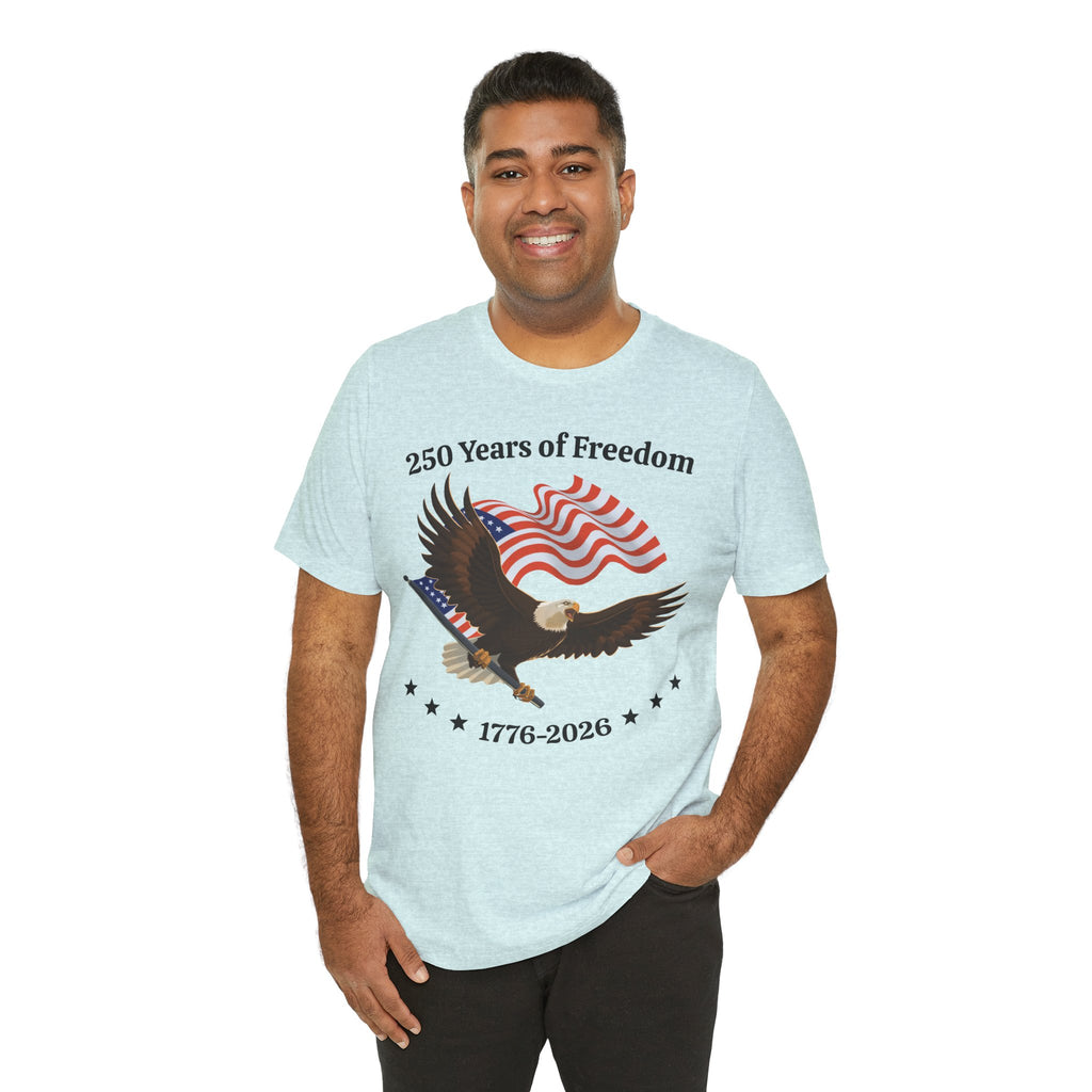 America 250th Anniversary Eagle | White Unisex T-Shirt