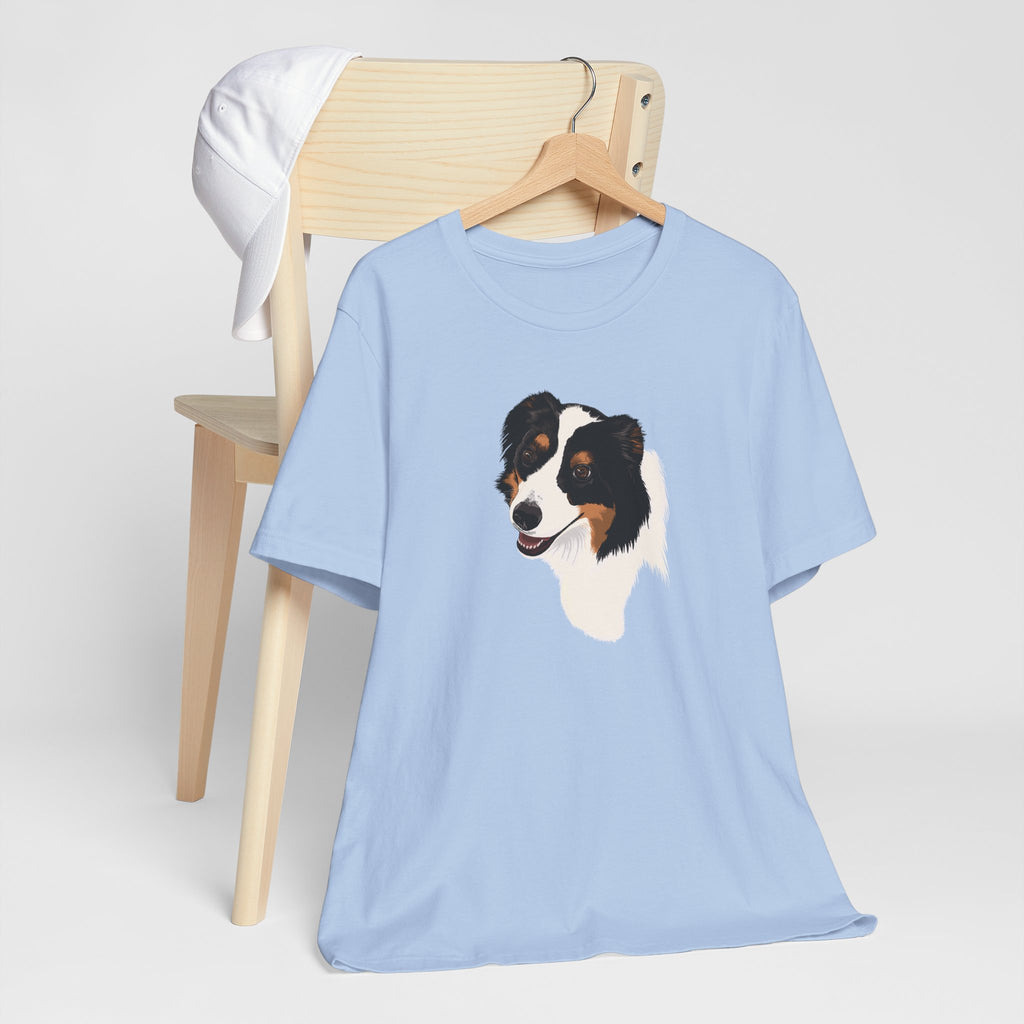 Loyal Sheepdog Portrait | Unisex T-Shirt