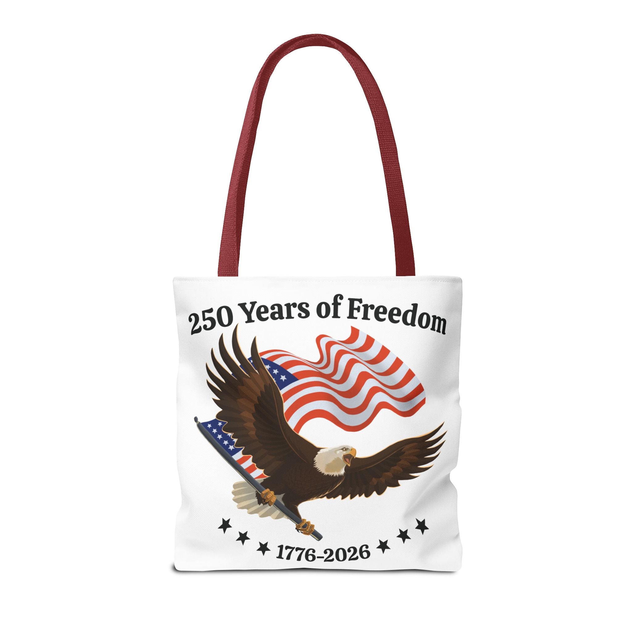 America 250th Anniversary Eagle | White Tote Bag