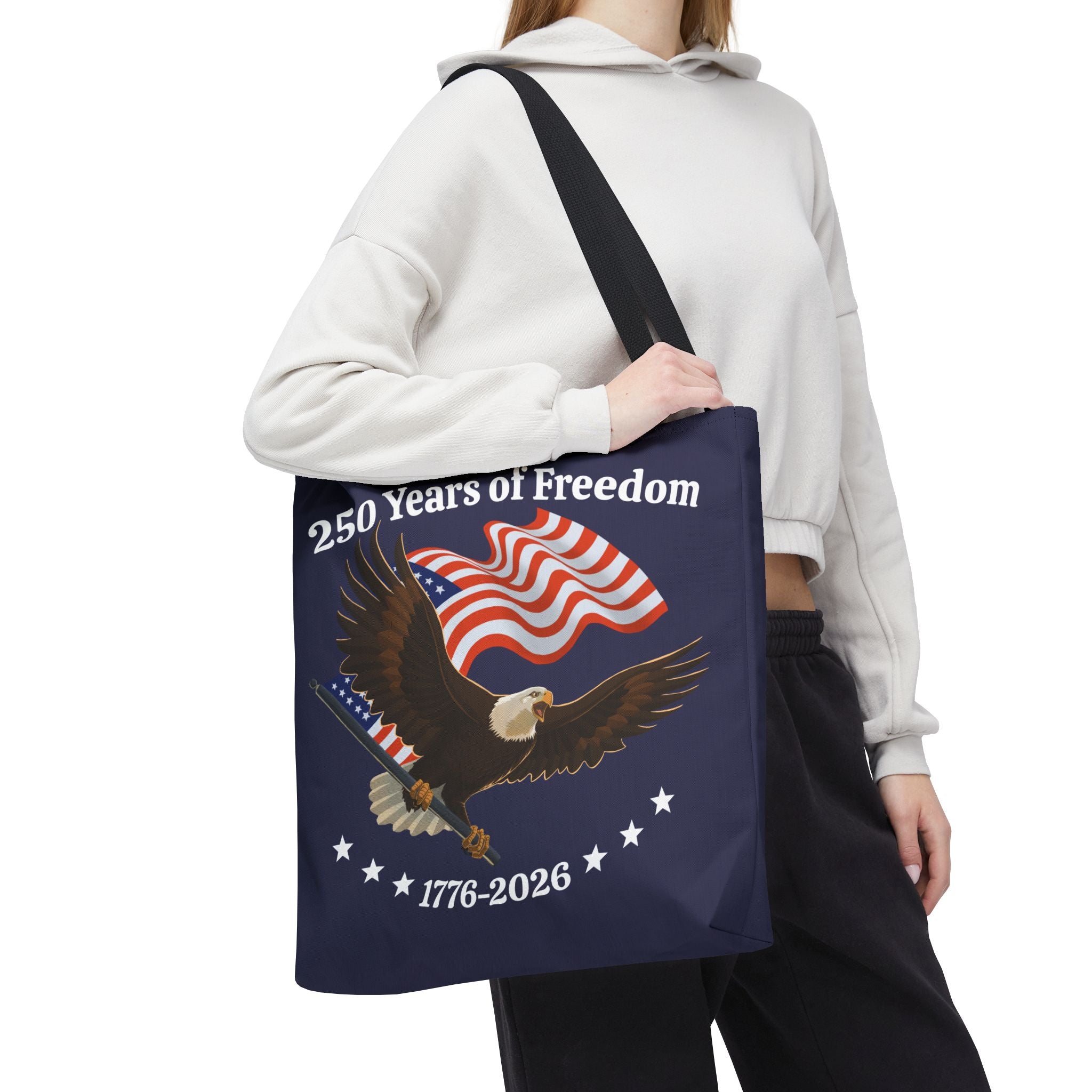 America 250th Anniversary Eagle | Blue Tote Bag