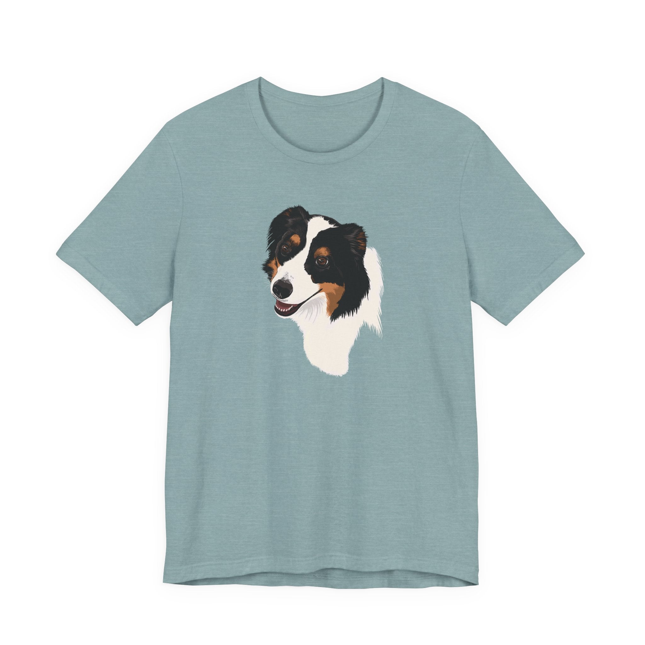 Loyal Sheepdog Portrait | Unisex T-Shirt