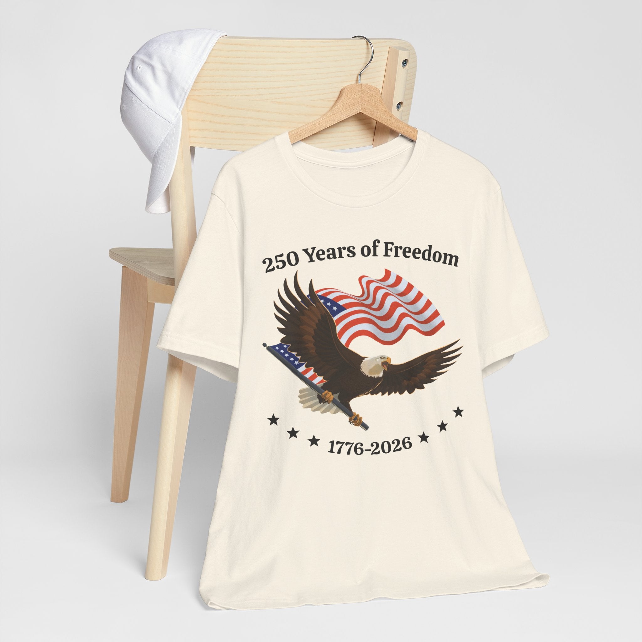 America 250th Anniversary Eagle | White Unisex T-Shirt