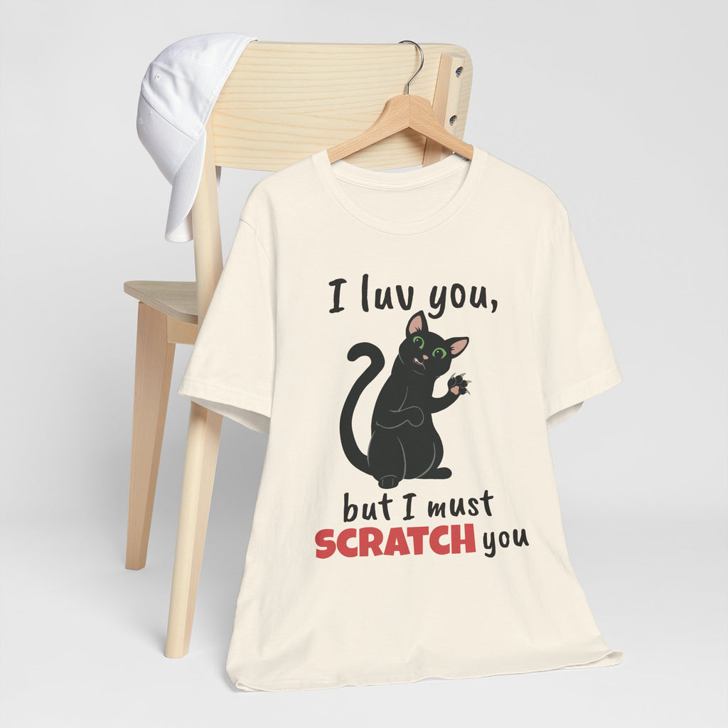 Cats Scratch | Funny Cat Graphic Tee | Unisex
