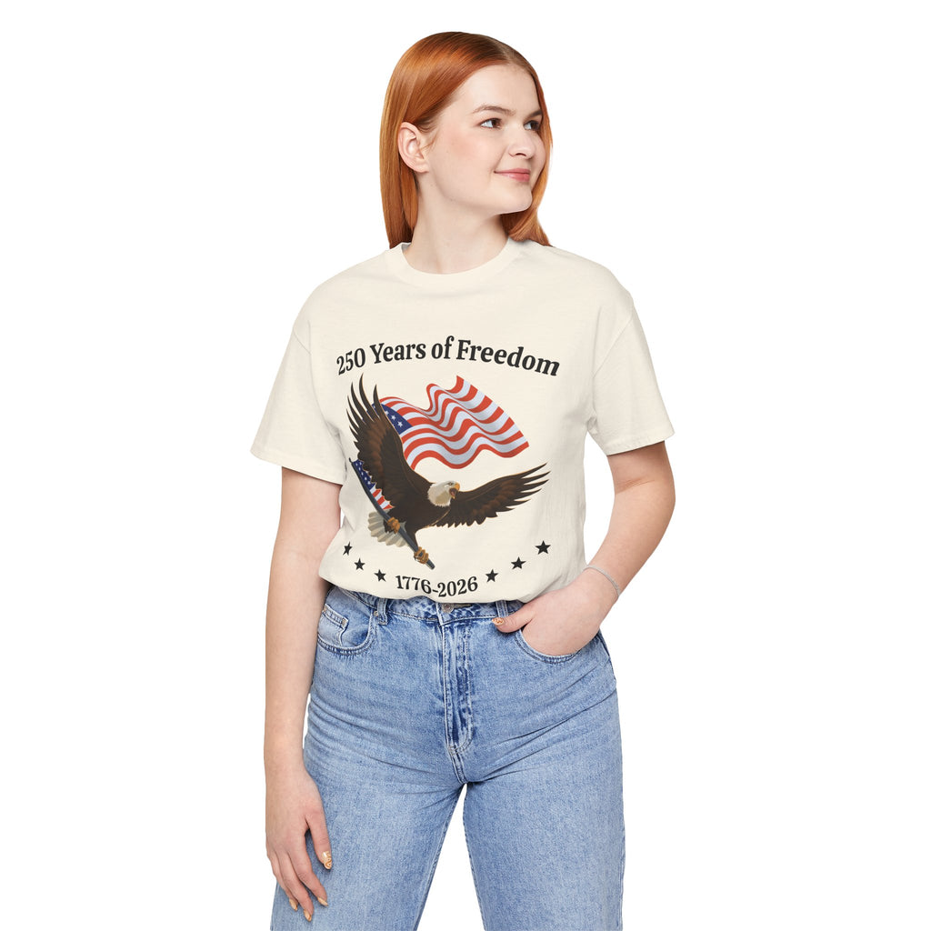 America 250th Anniversary Eagle | White Unisex T-Shirt