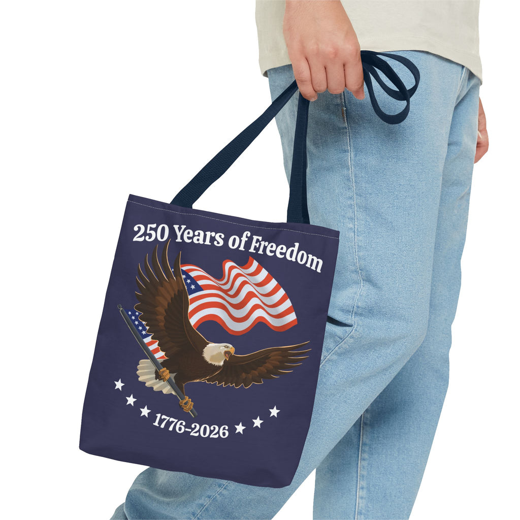 America 250th Anniversary Eagle | Blue Tote Bag