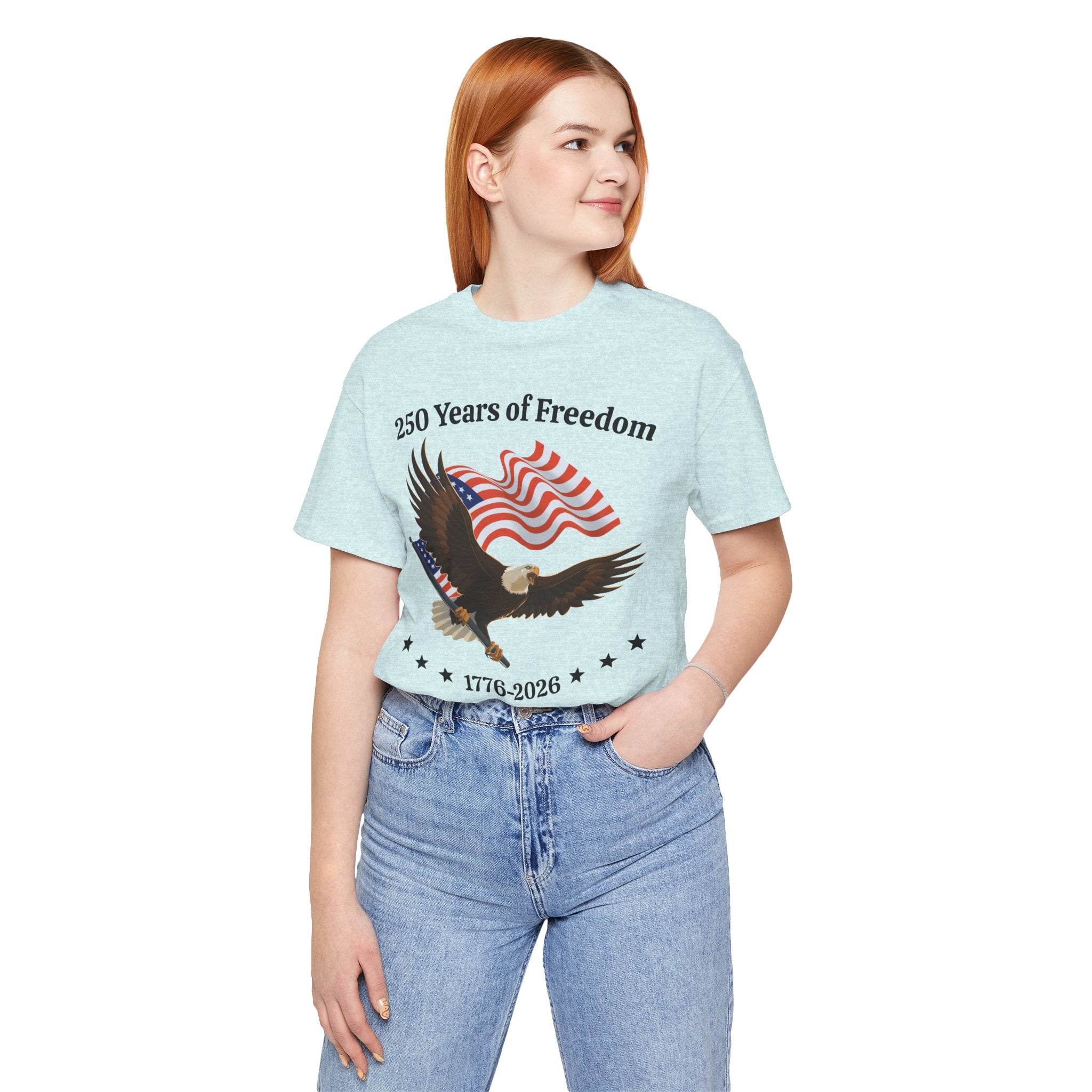 America 250th Anniversary Eagle | White Unisex T-Shirt