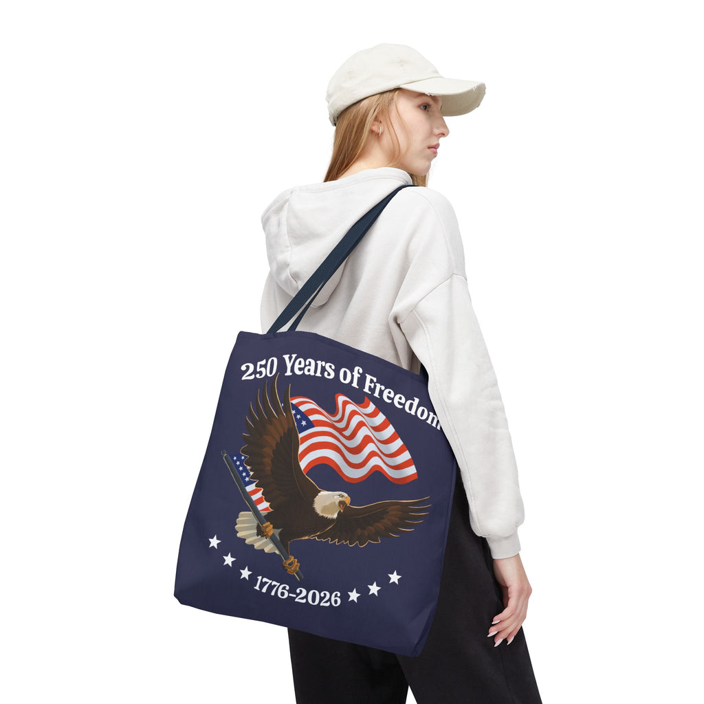 America 250th Anniversary Eagle | Blue Tote Bag