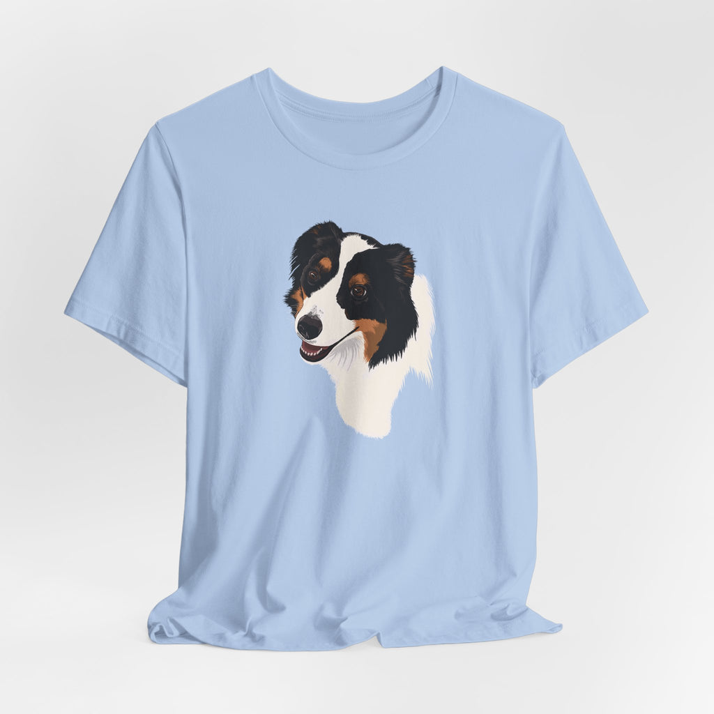 Loyal Sheepdog Portrait | Unisex T-Shirt