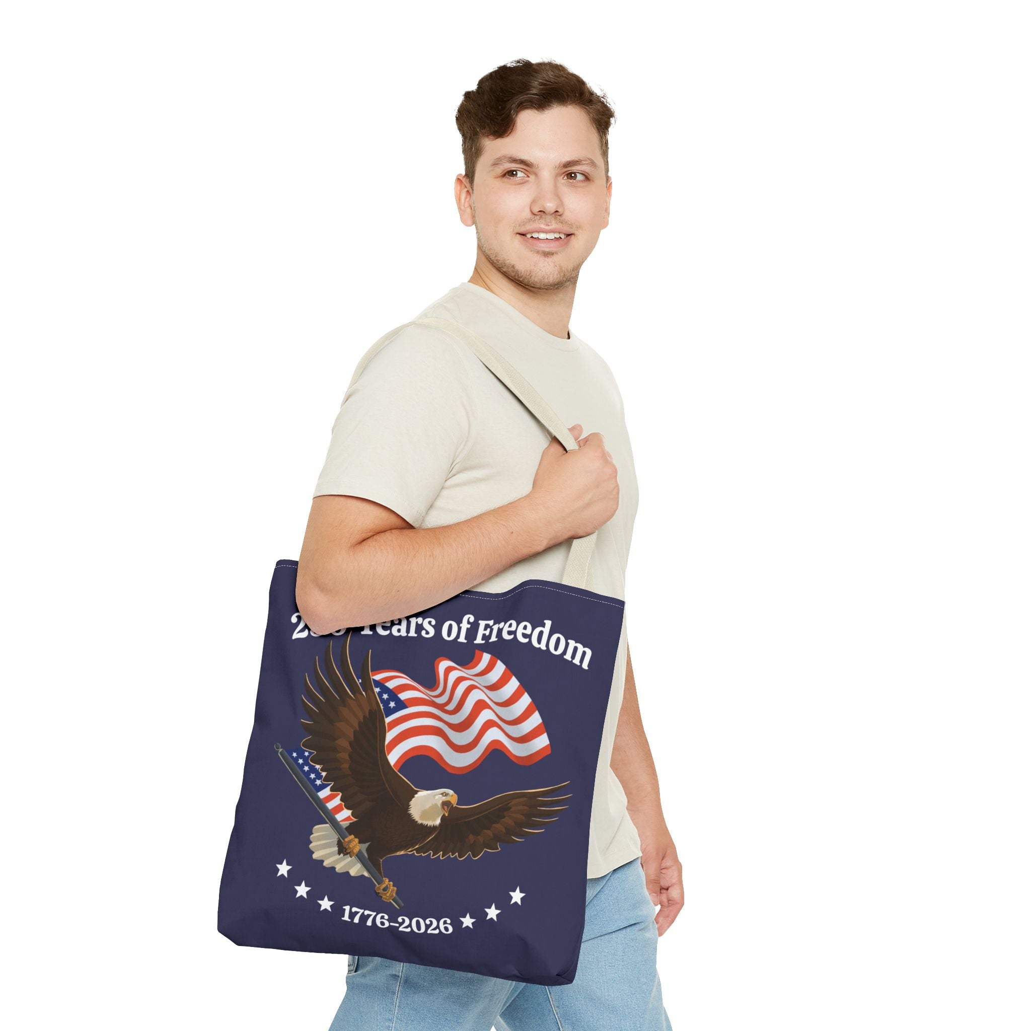 America 250th Anniversary Eagle | Blue Tote Bag