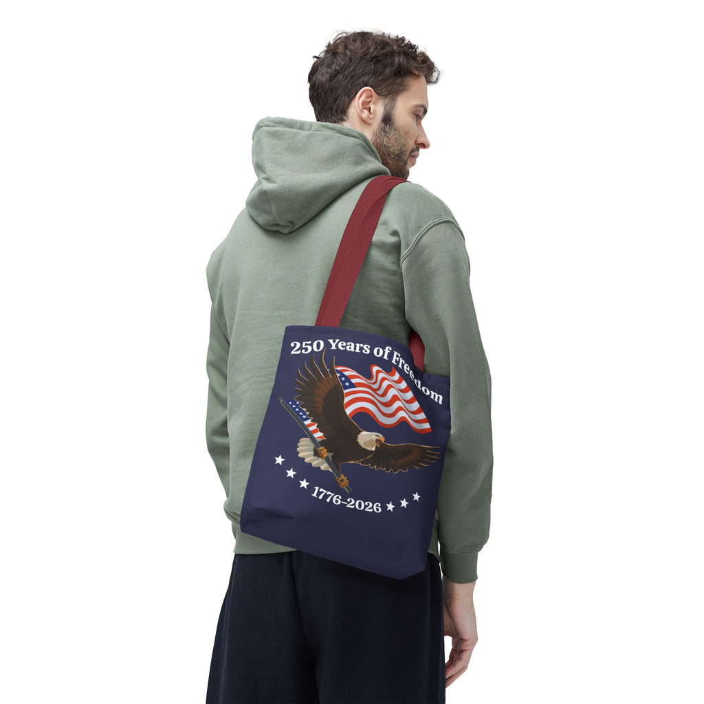 America 250th Anniversary Eagle | Blue Tote Bag