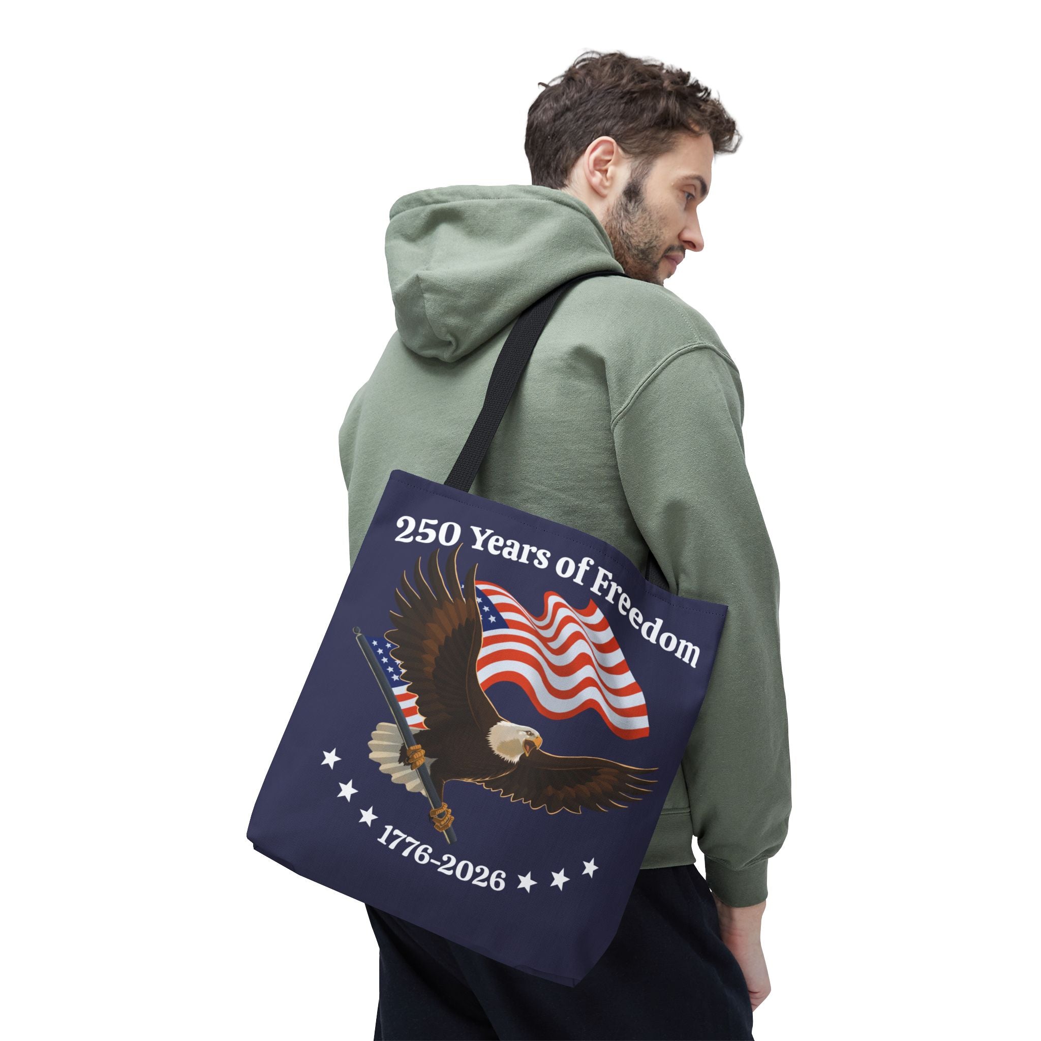 America 250th Anniversary Eagle | Blue Tote Bag