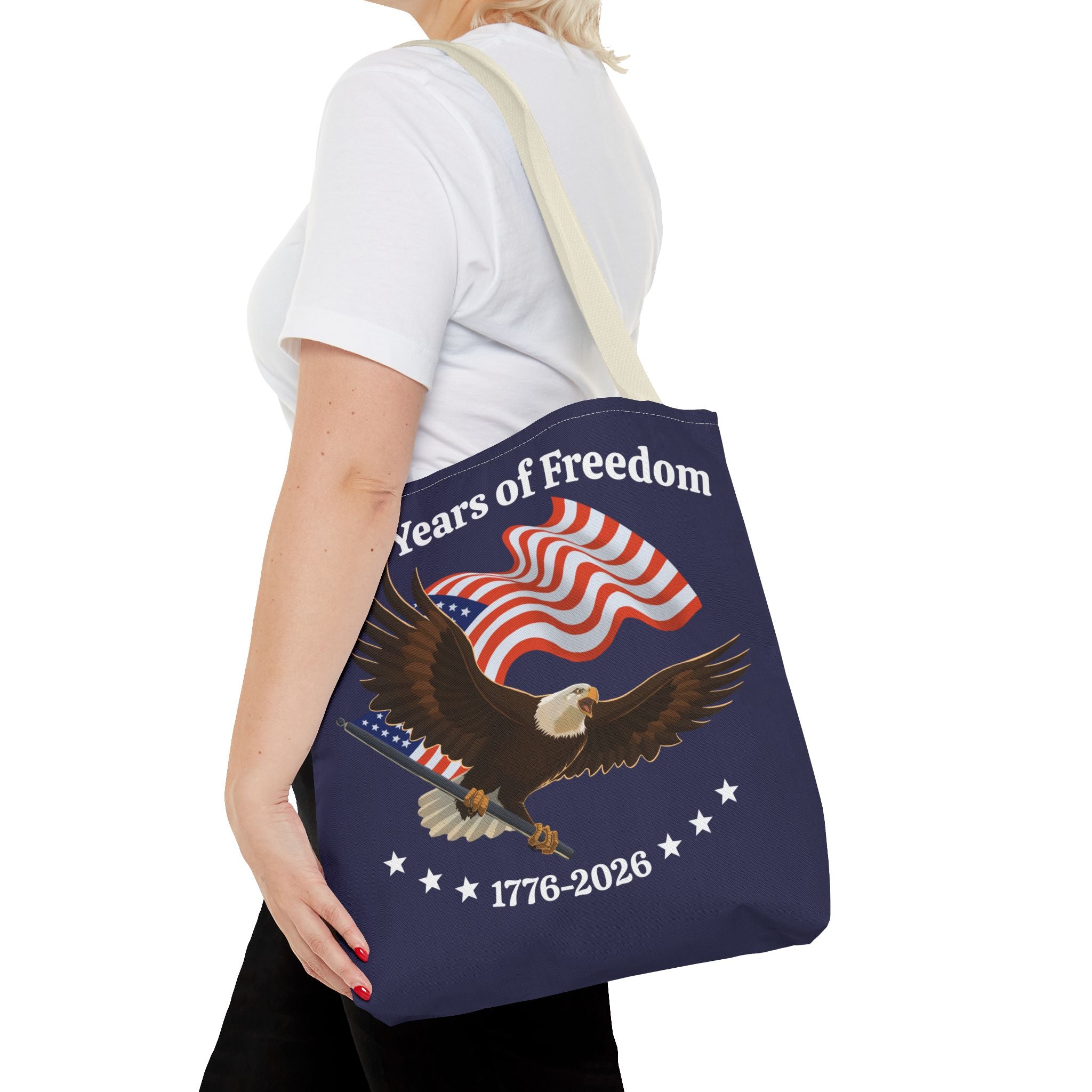 America 250th Anniversary Eagle | Blue Tote Bag