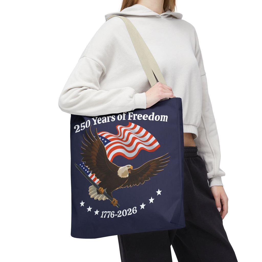 America 250th Anniversary Eagle | Blue Tote Bag