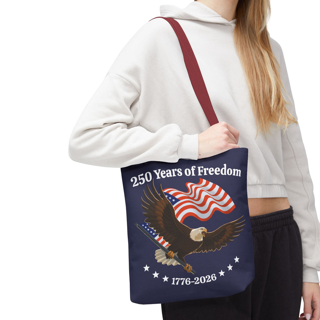 America 250th Anniversary Eagle | Blue Tote Bag