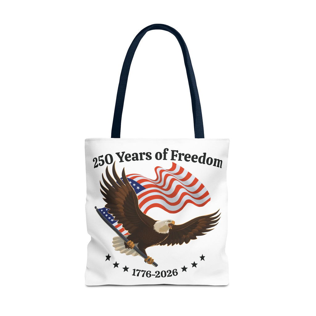 America 250th Anniversary Eagle | White Tote Bag