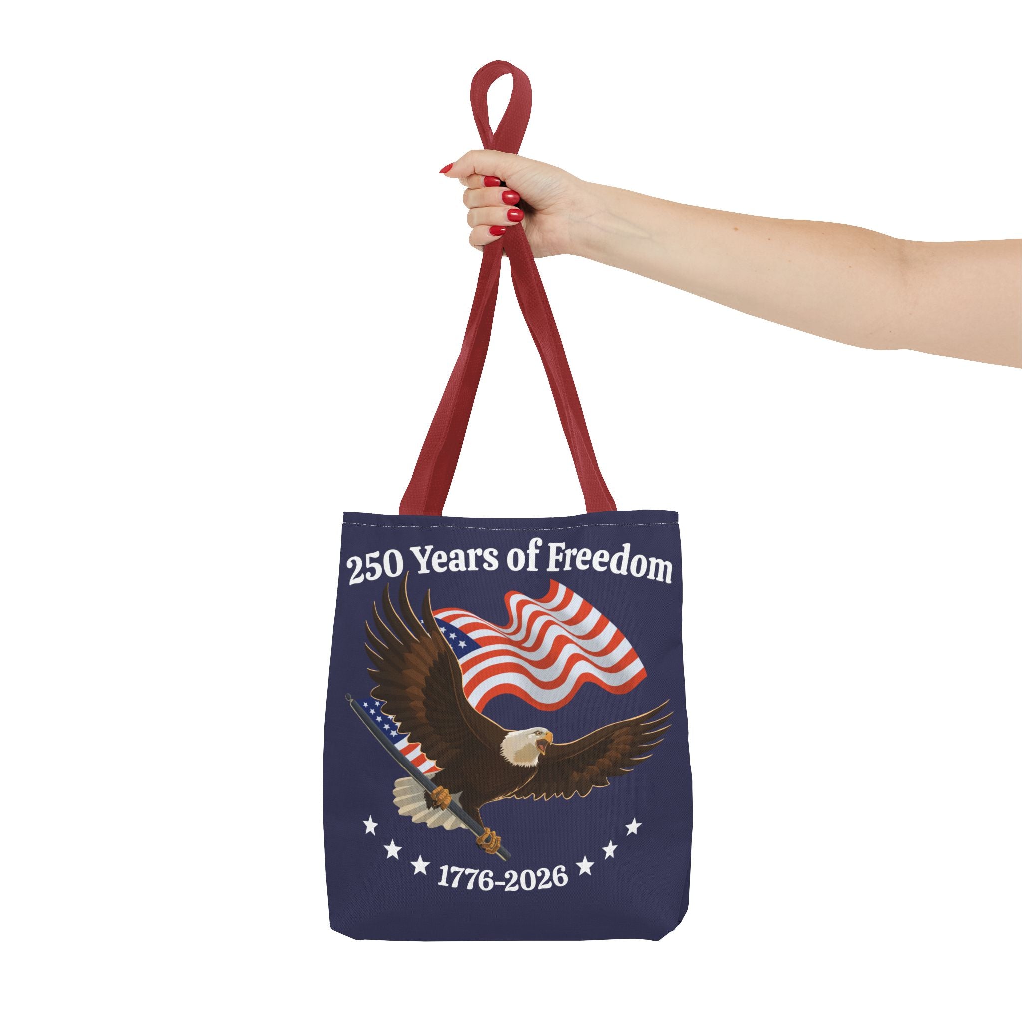 America 250th Anniversary Eagle | Blue Tote Bag