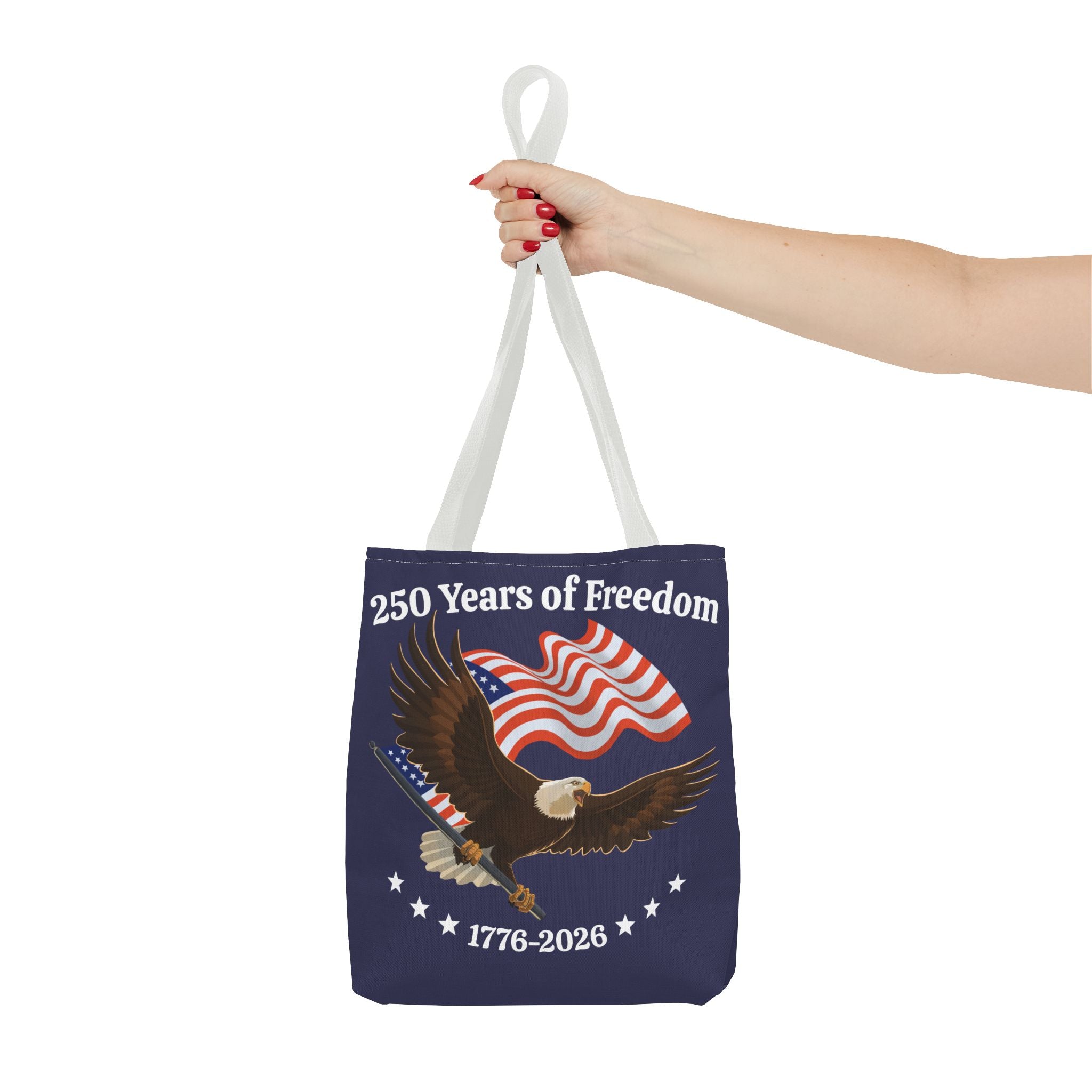America 250th Anniversary Eagle | Blue Tote Bag