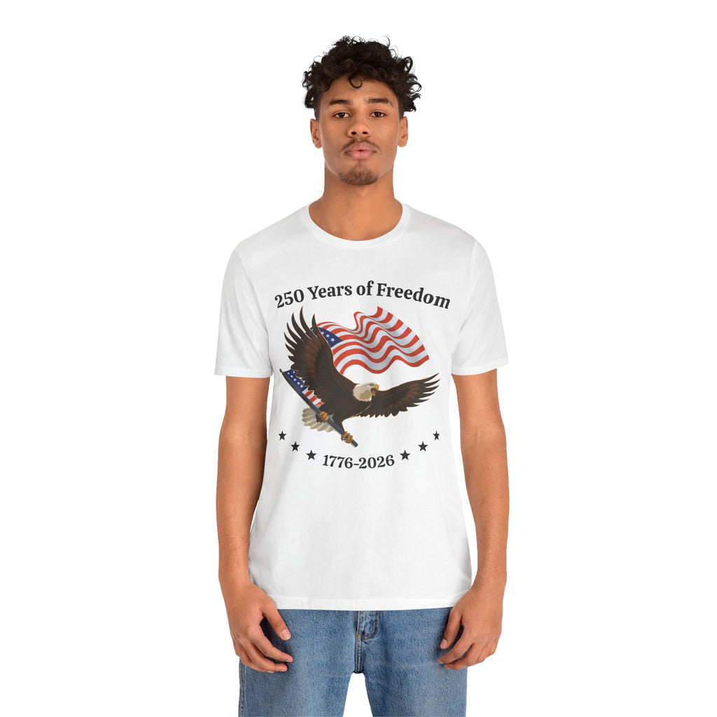America 250th Anniversary Eagle | White Unisex T-Shirt