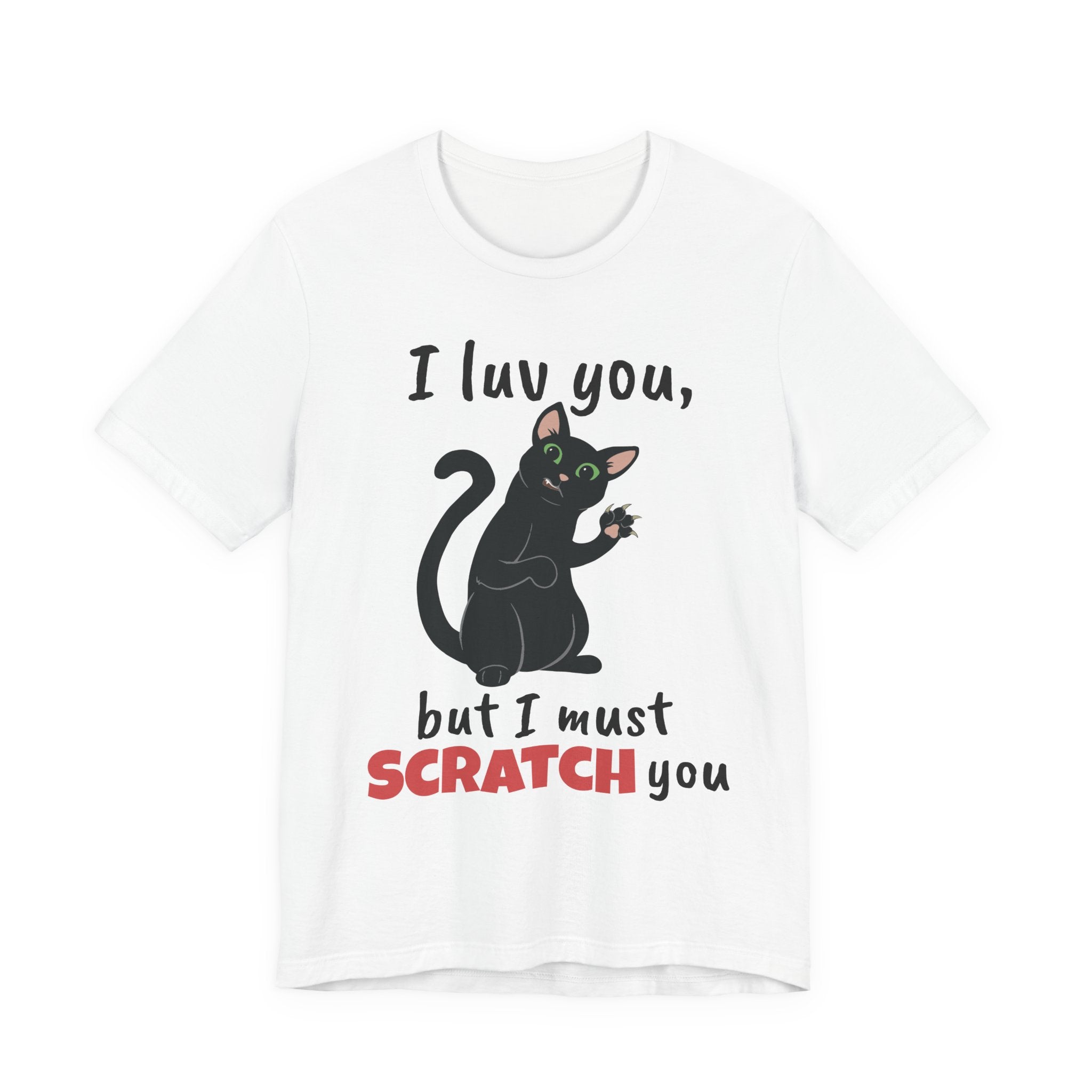 Cats Scratch | Funny Cat Graphic Tee | Unisex
