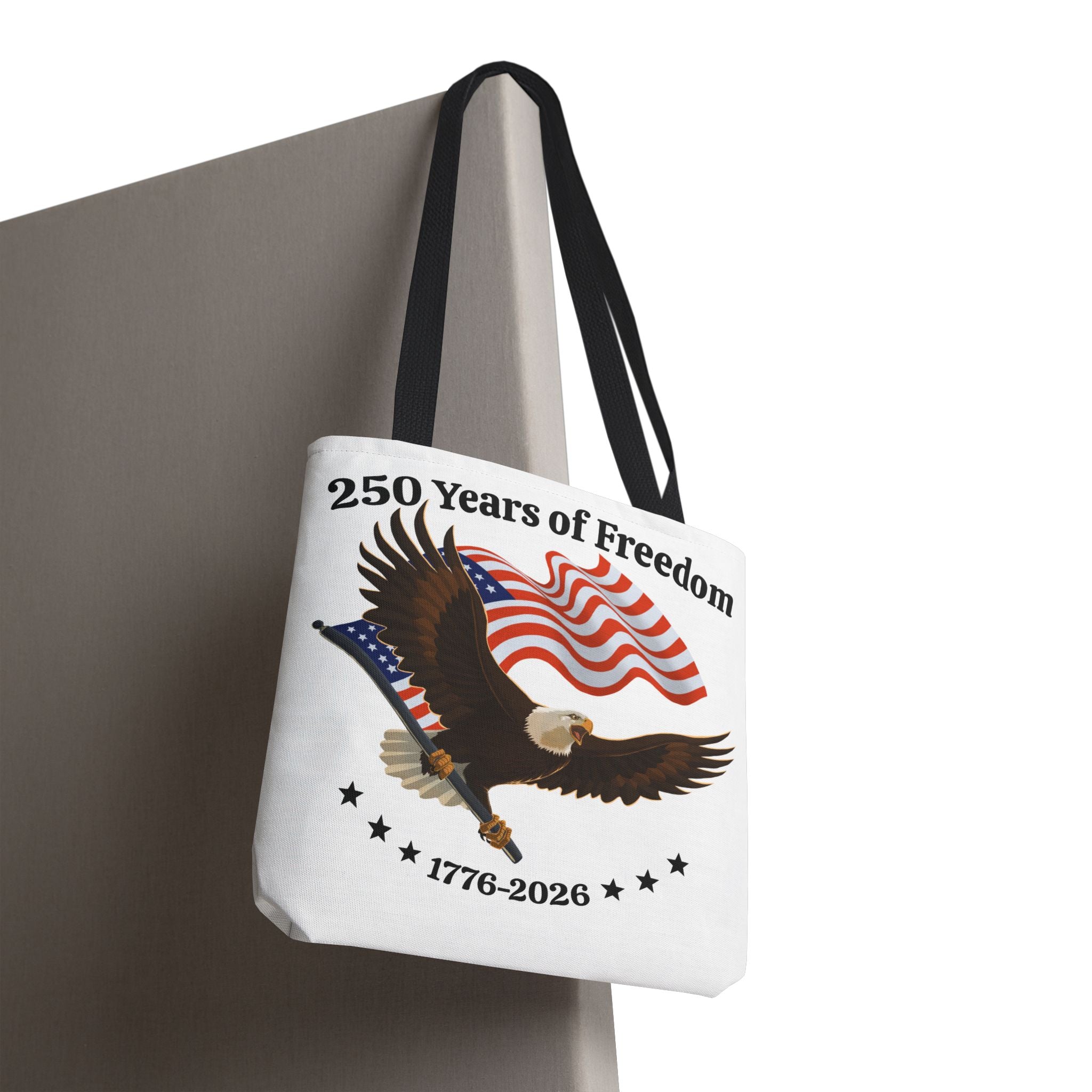 America 250th Anniversary Eagle | White Tote Bag