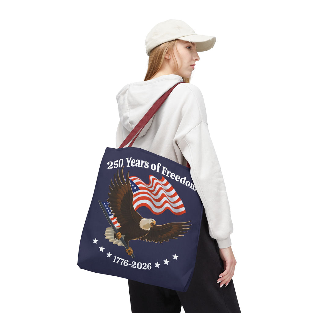 America 250th Anniversary Eagle | Blue Tote Bag