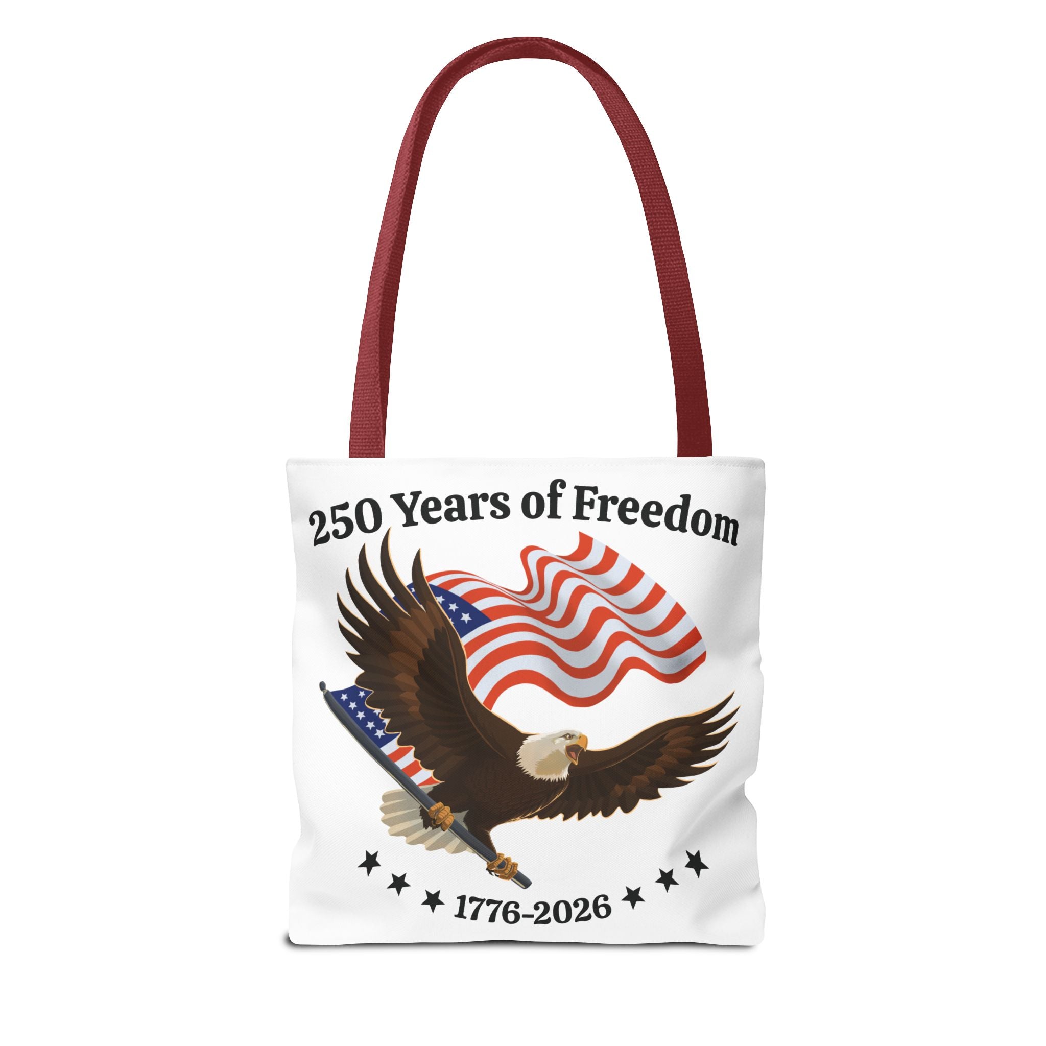 America 250th Anniversary Eagle | White Tote Bag