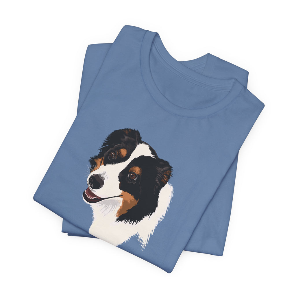 Loyal Sheepdog Portrait | Unisex T-Shirt