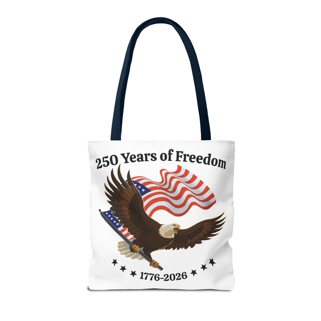 America 250th Anniversary Eagle | White Tote Bag