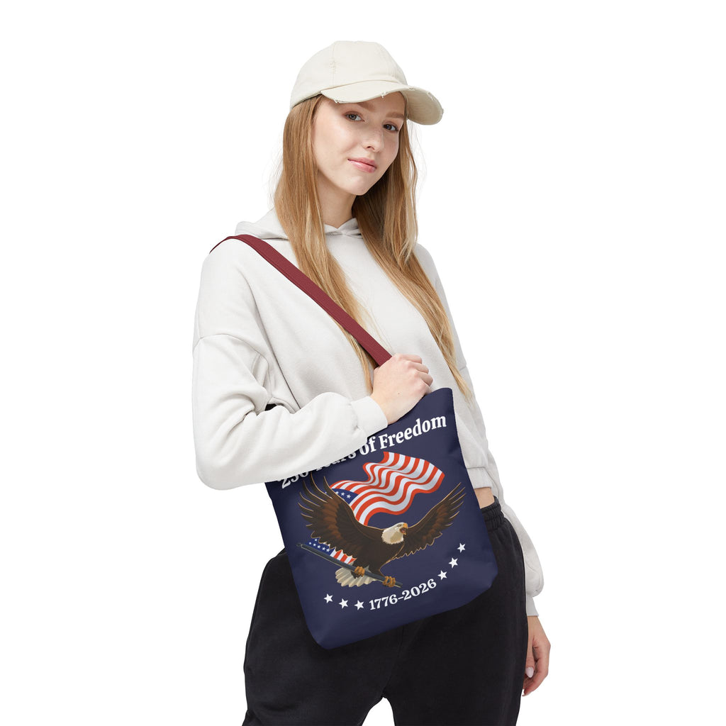 America 250th Anniversary Eagle | Blue Tote Bag
