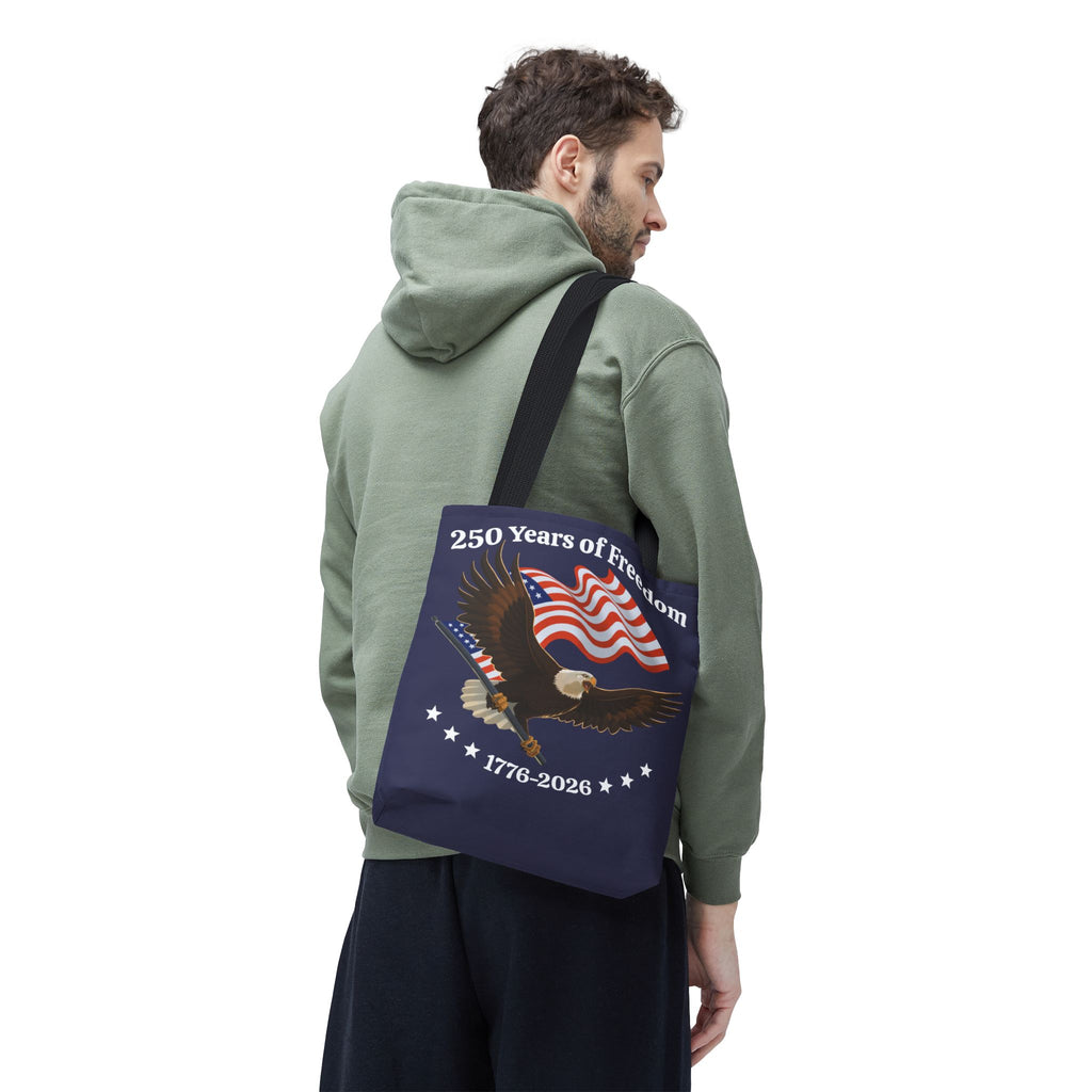 America 250th Anniversary Eagle | Blue Tote Bag