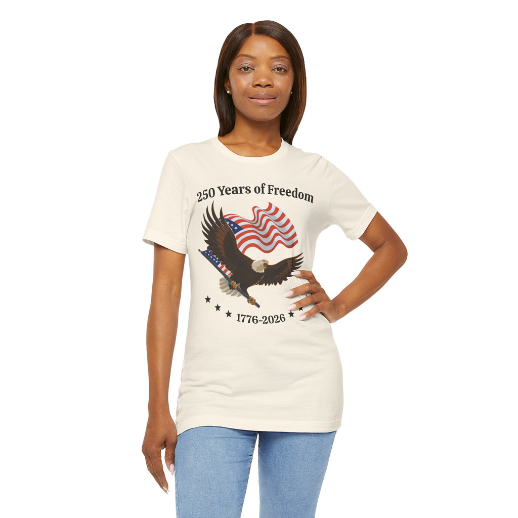 America 250th Anniversary Eagle | White Unisex T-Shirt