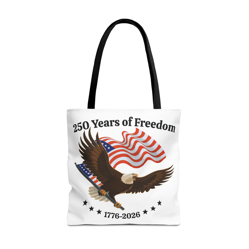 America 250th Anniversary Eagle | White Tote Bag