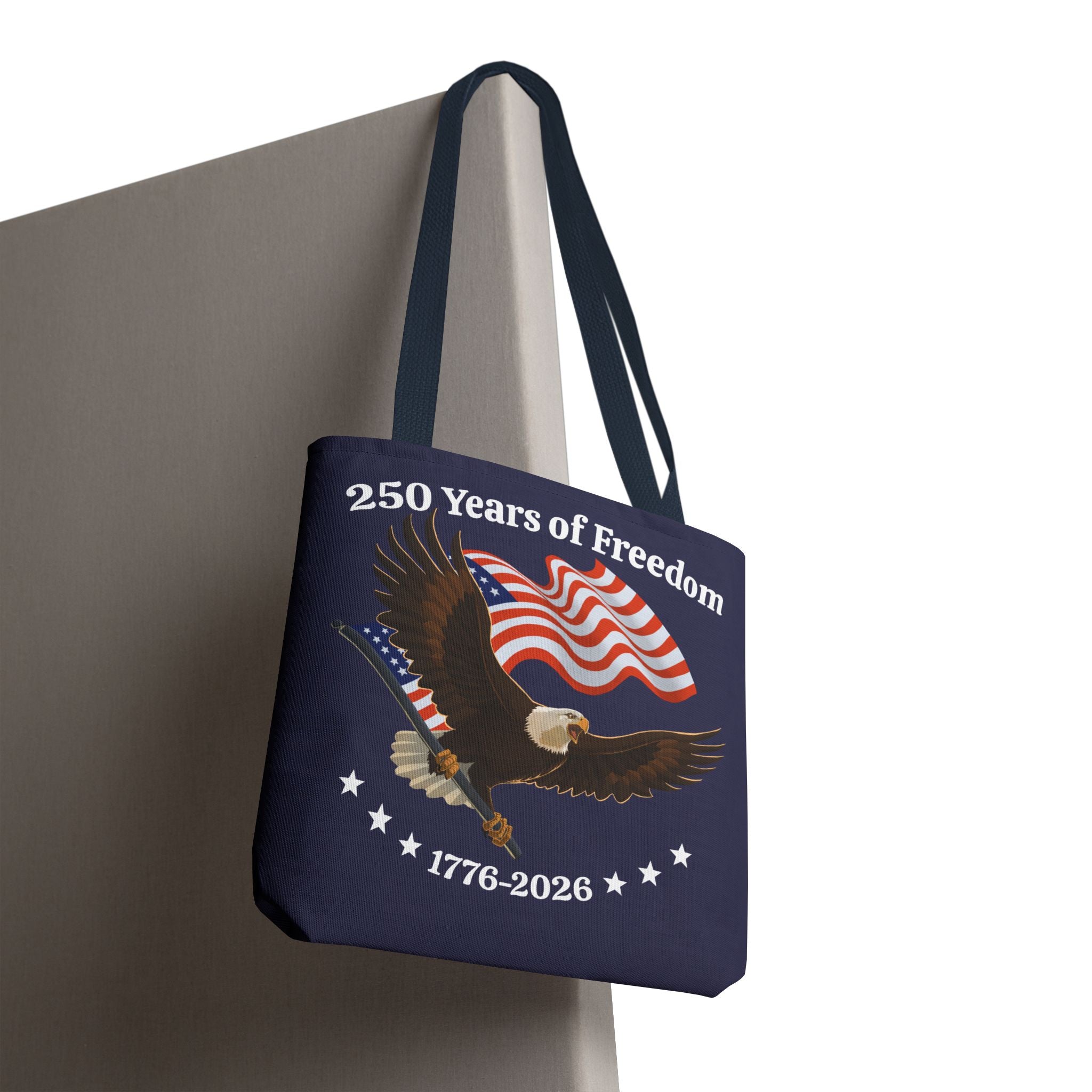 America 250th Anniversary Eagle | Blue Tote Bag