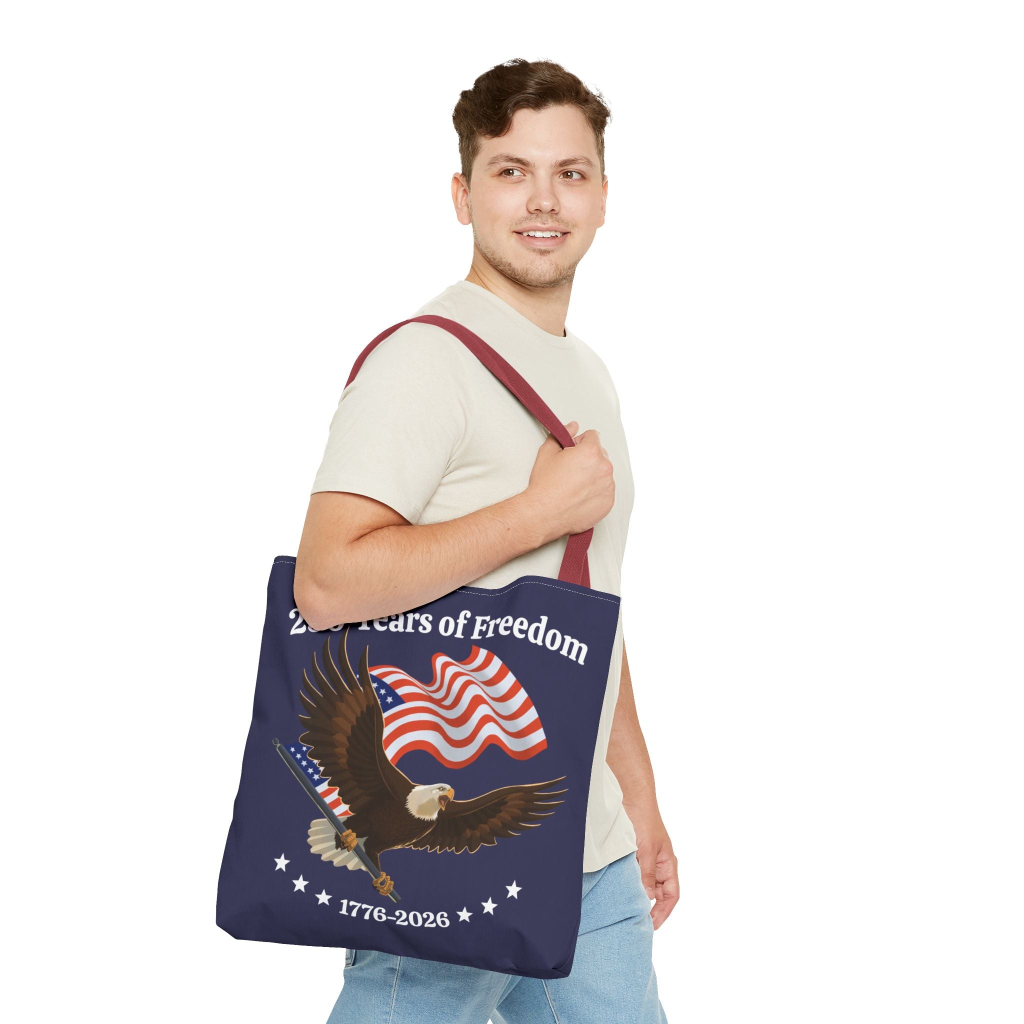 America 250th Anniversary Eagle | Blue Tote Bag