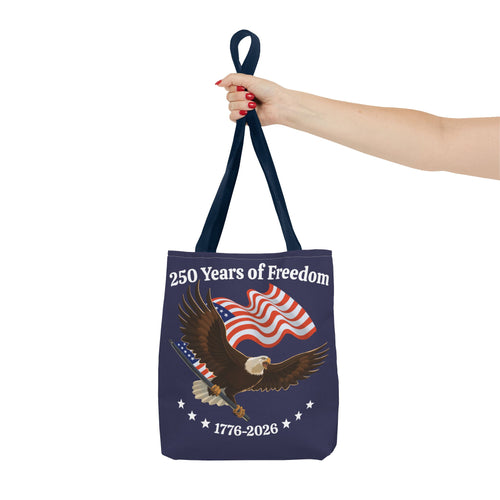 America 250th Anniversary Eagle | Blue Tote Bag