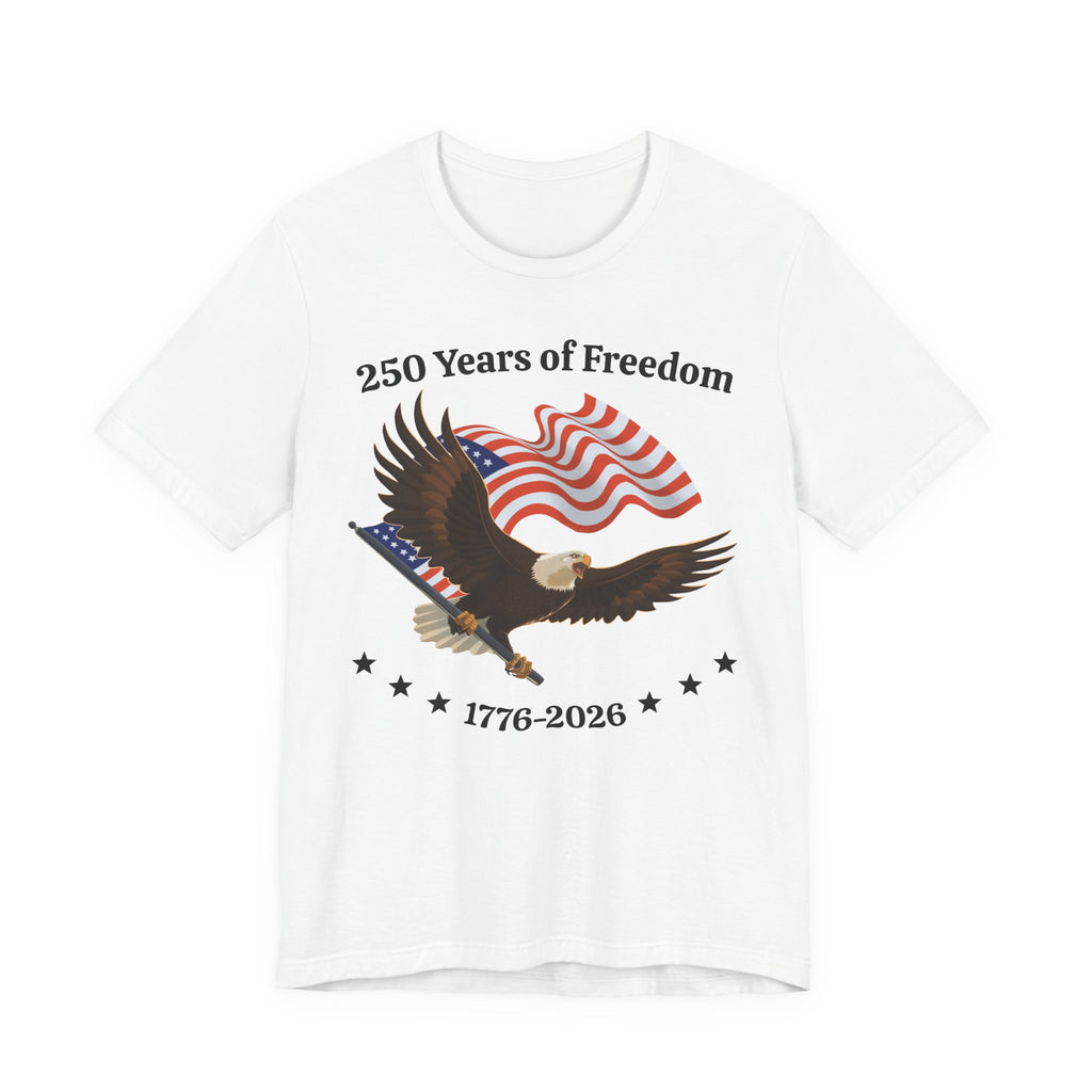 America 250th Anniversary Eagle | White Unisex T-Shirt