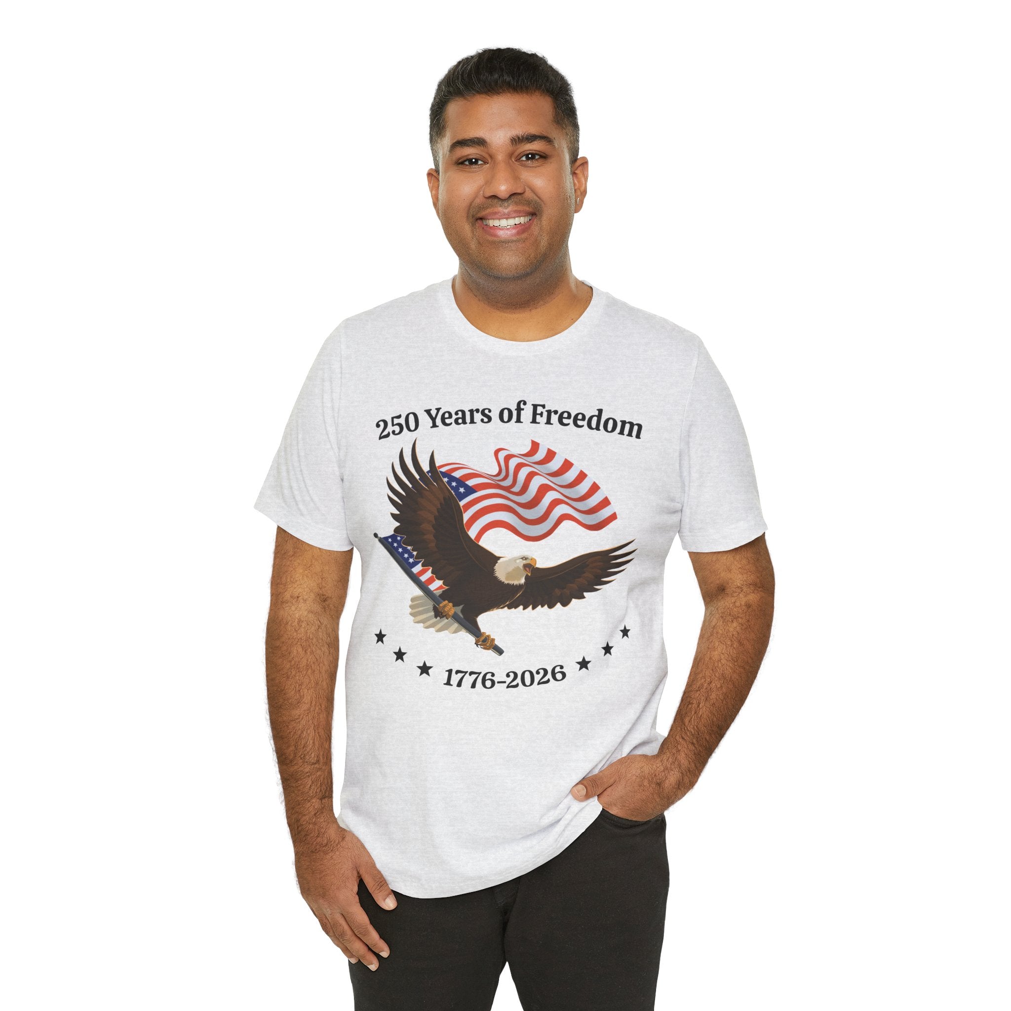 America 250th Anniversary Eagle | White Unisex T-Shirt