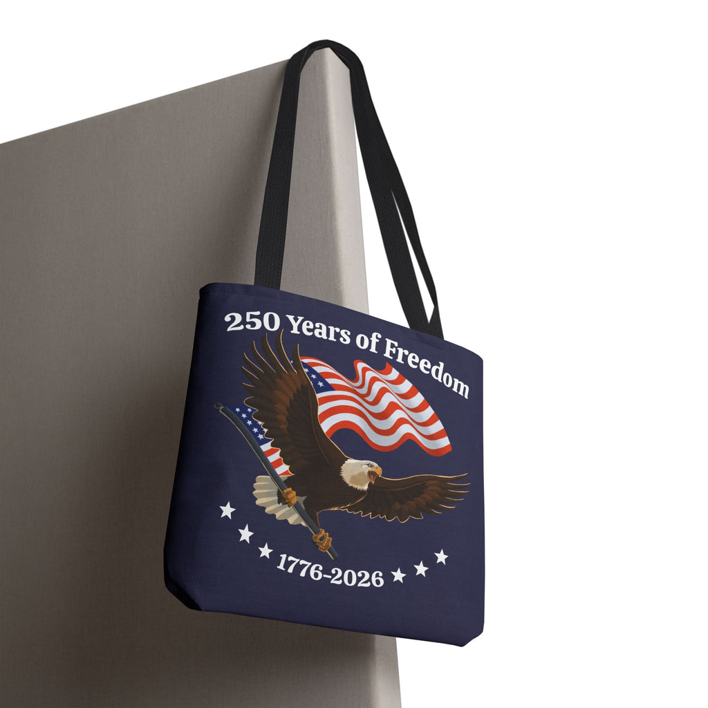 America 250th Anniversary Eagle | Blue Tote Bag