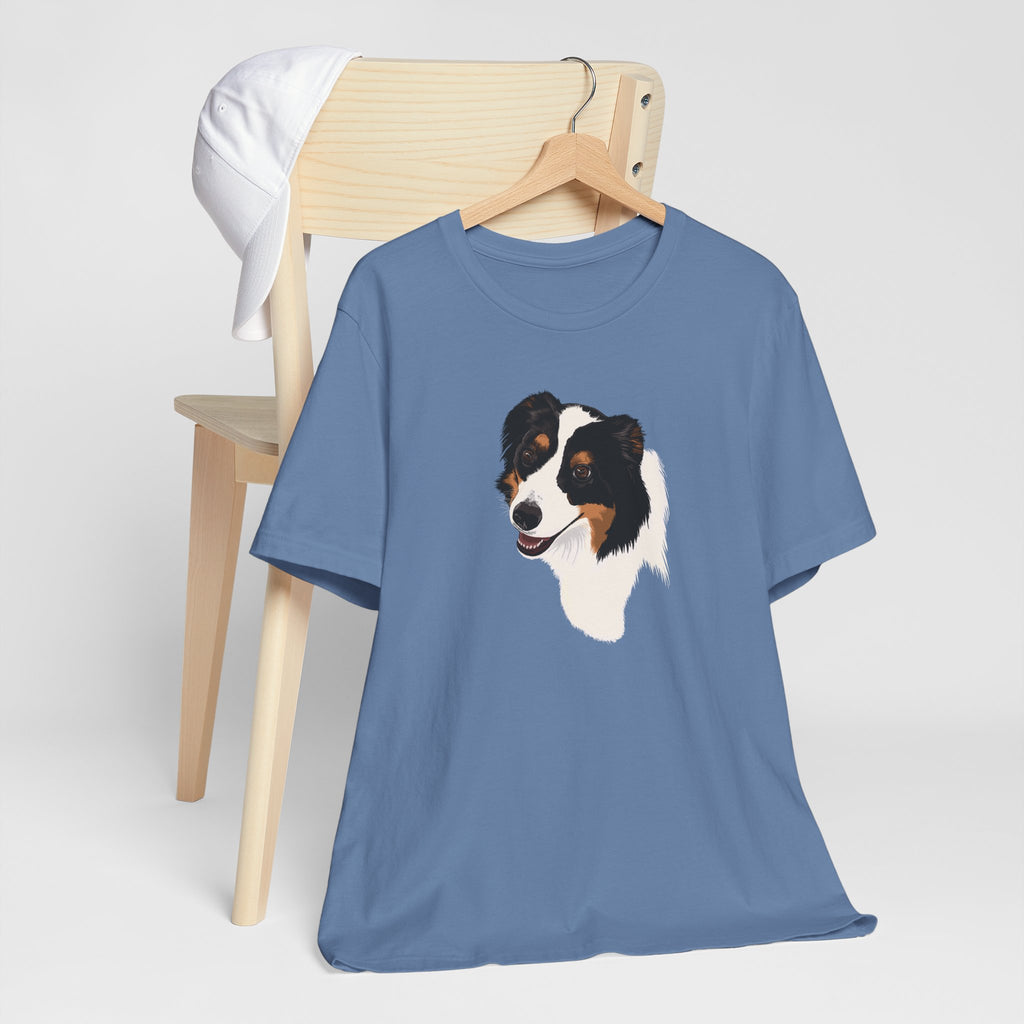 Loyal Sheepdog Portrait | Unisex T-Shirt